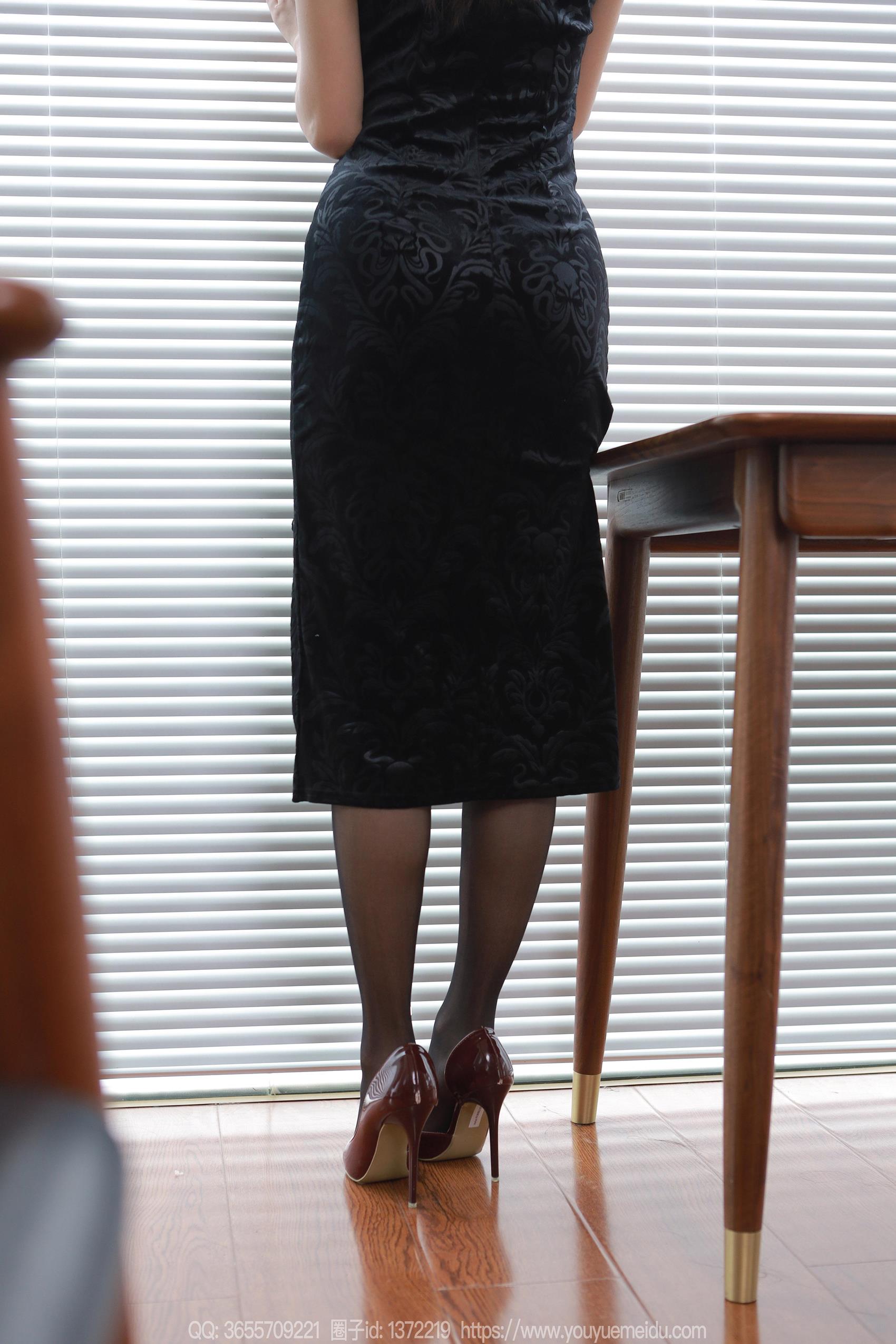 图片[18]-[IESS异思趣向] 2023.11.05 丝享家1577：婉萍《黑色秘密》[85P] – 速更版-美库