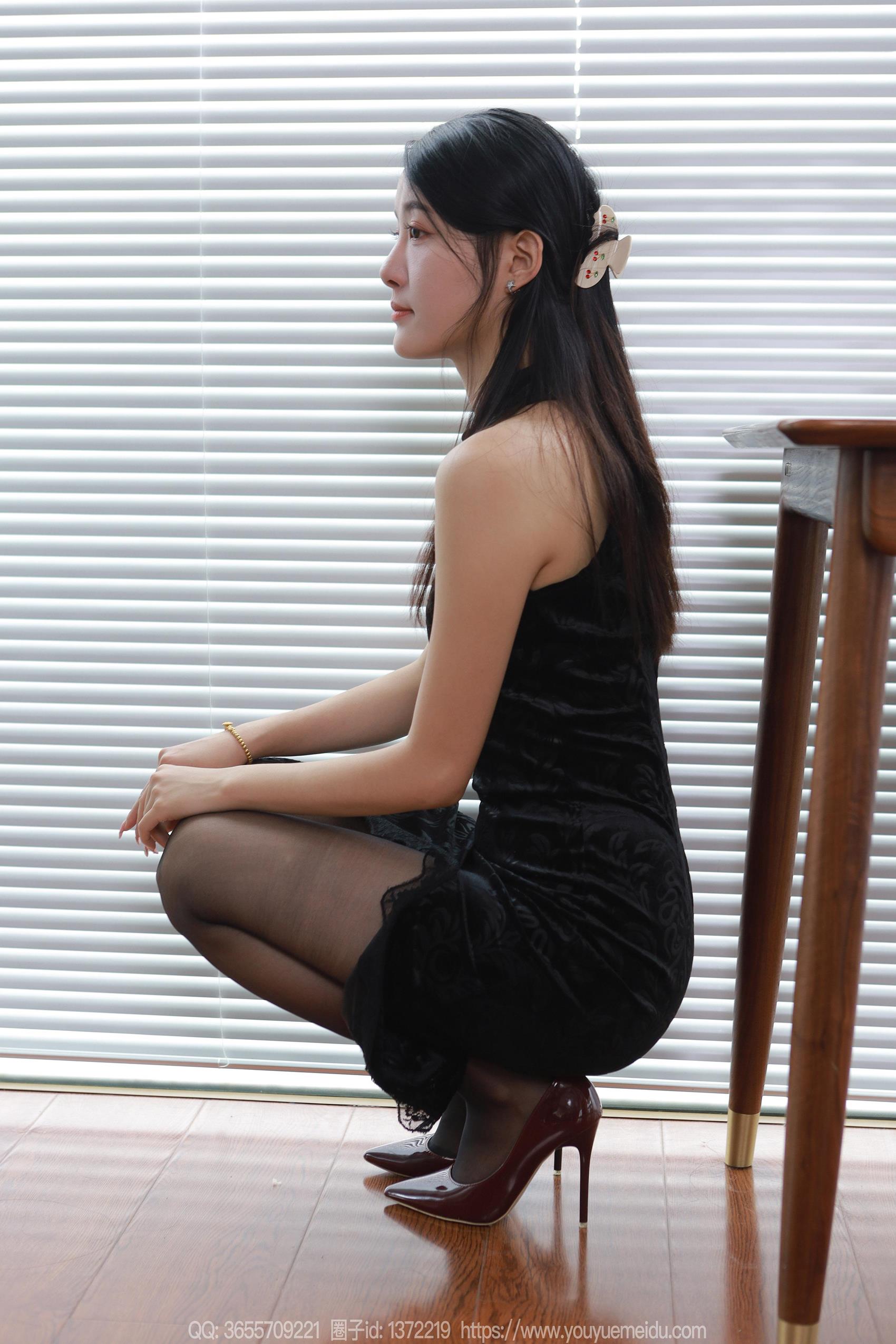 图片[20]-[IESS异思趣向] 2023.11.05 丝享家1577：婉萍《黑色秘密》[85P] – 速更版-美库