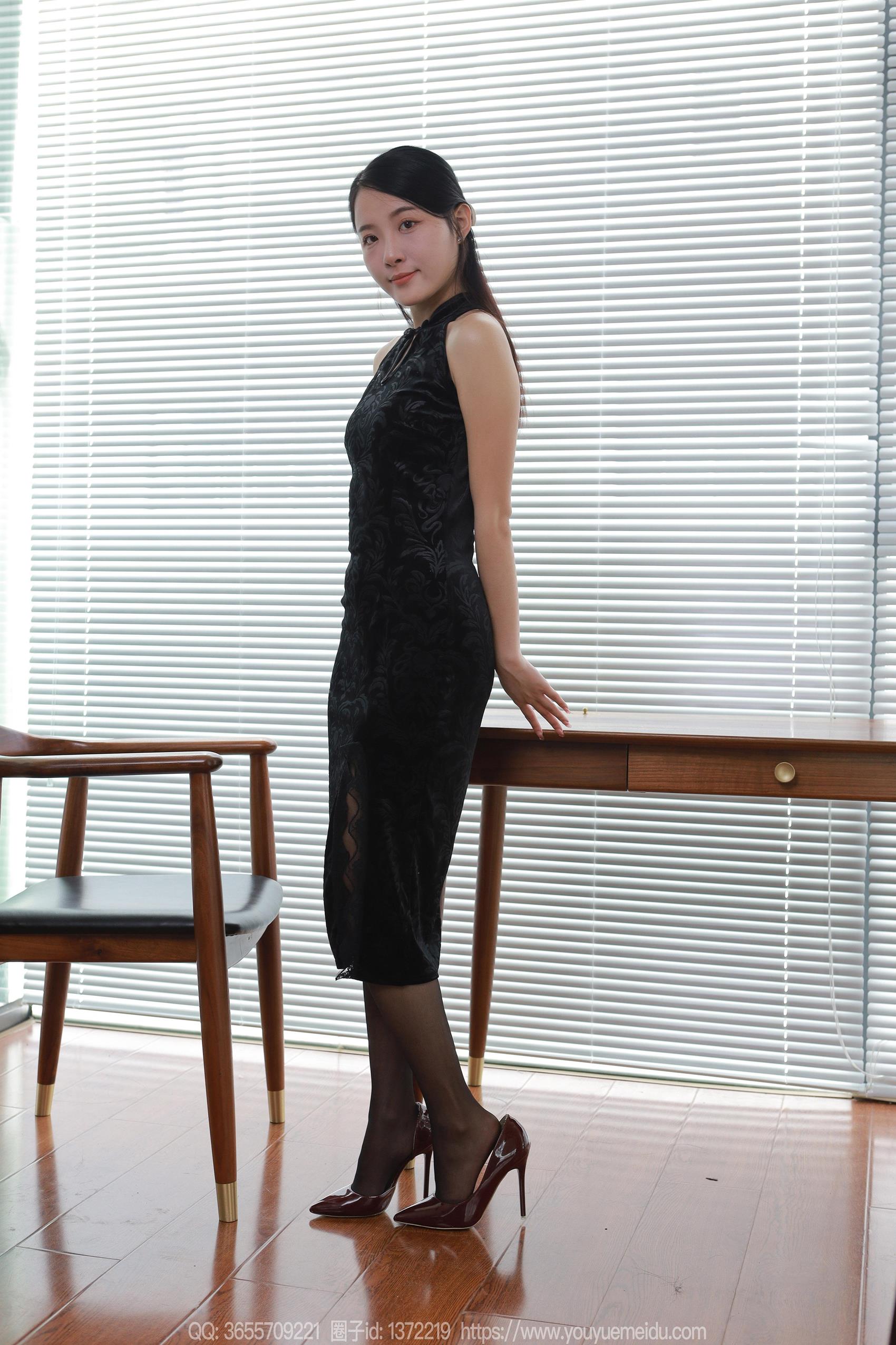 图片[67]-[IESS异思趣向] 2023.11.05 丝享家1577：婉萍《黑色秘密》[85P] – 速更版-美库