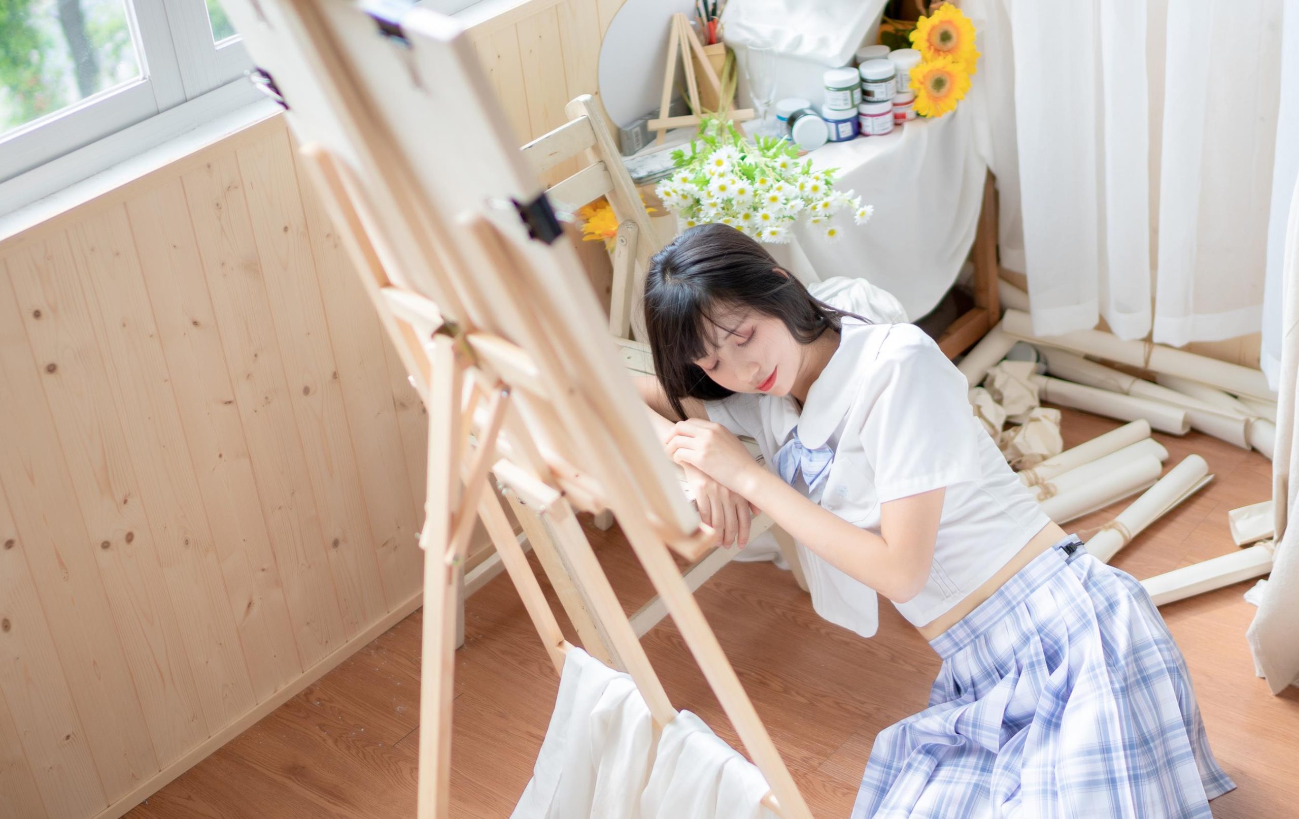 图片[12]-西瓜 – JK校服[48P] – 速更版-美库