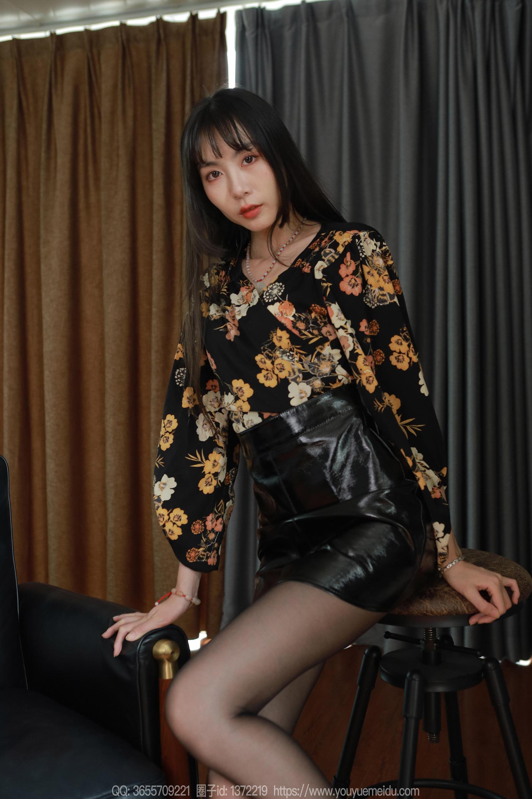 图片[53]-[IESS异思趣向] 2023.11.06 丝享家1578：团团《皮裙战士》[81P] – 速更版-美库