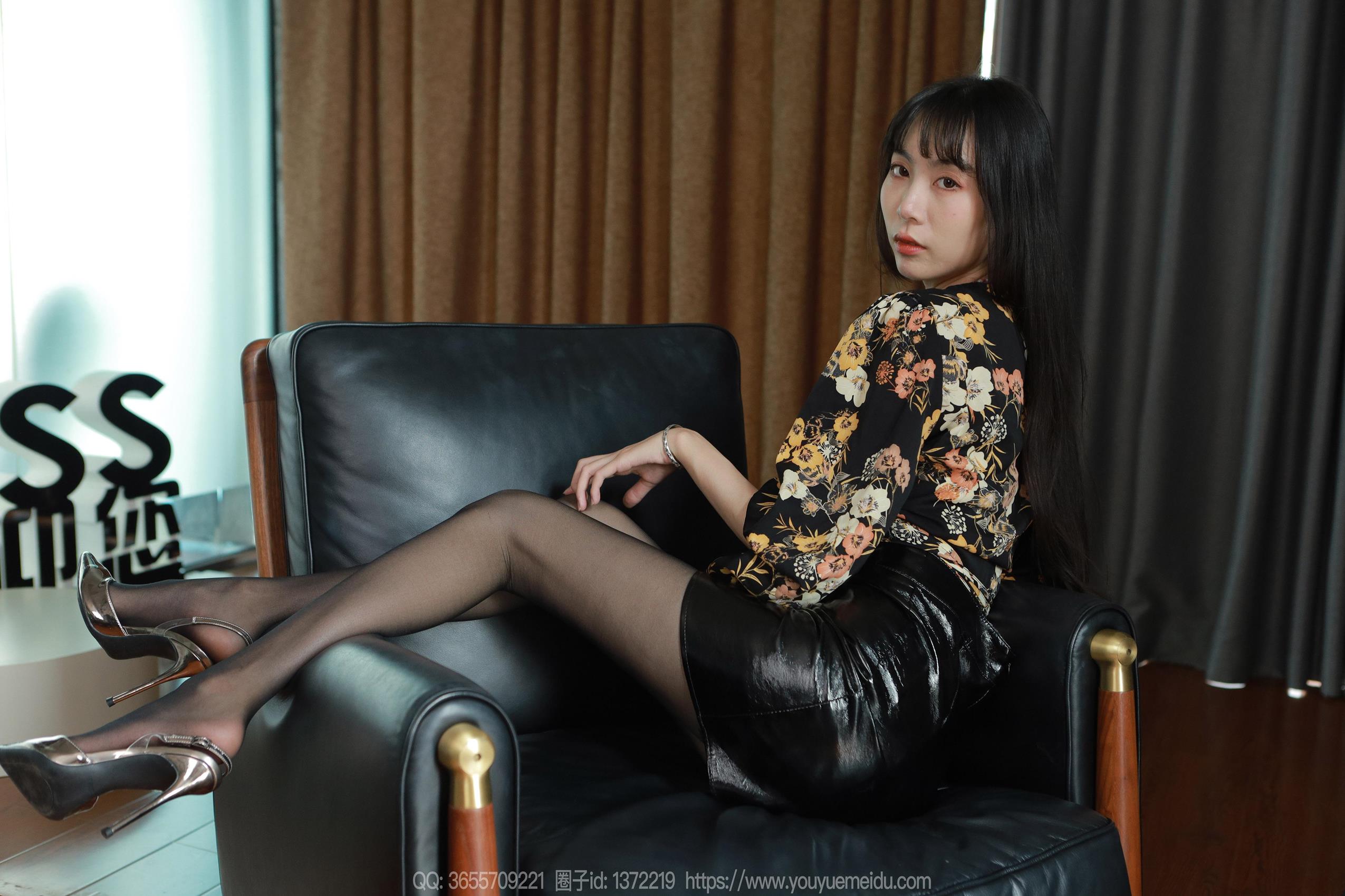 图片[76]-[IESS异思趣向] 2023.11.06 丝享家1578：团团《皮裙战士》[81P] – 速更版-美库