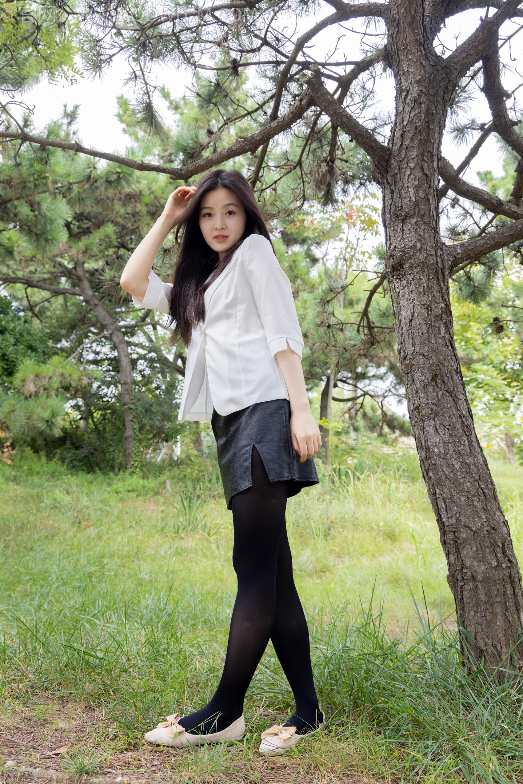 图片[18]-物恋传媒 NO.1743 青柠-秋日游园[150P] – 速更版-美库