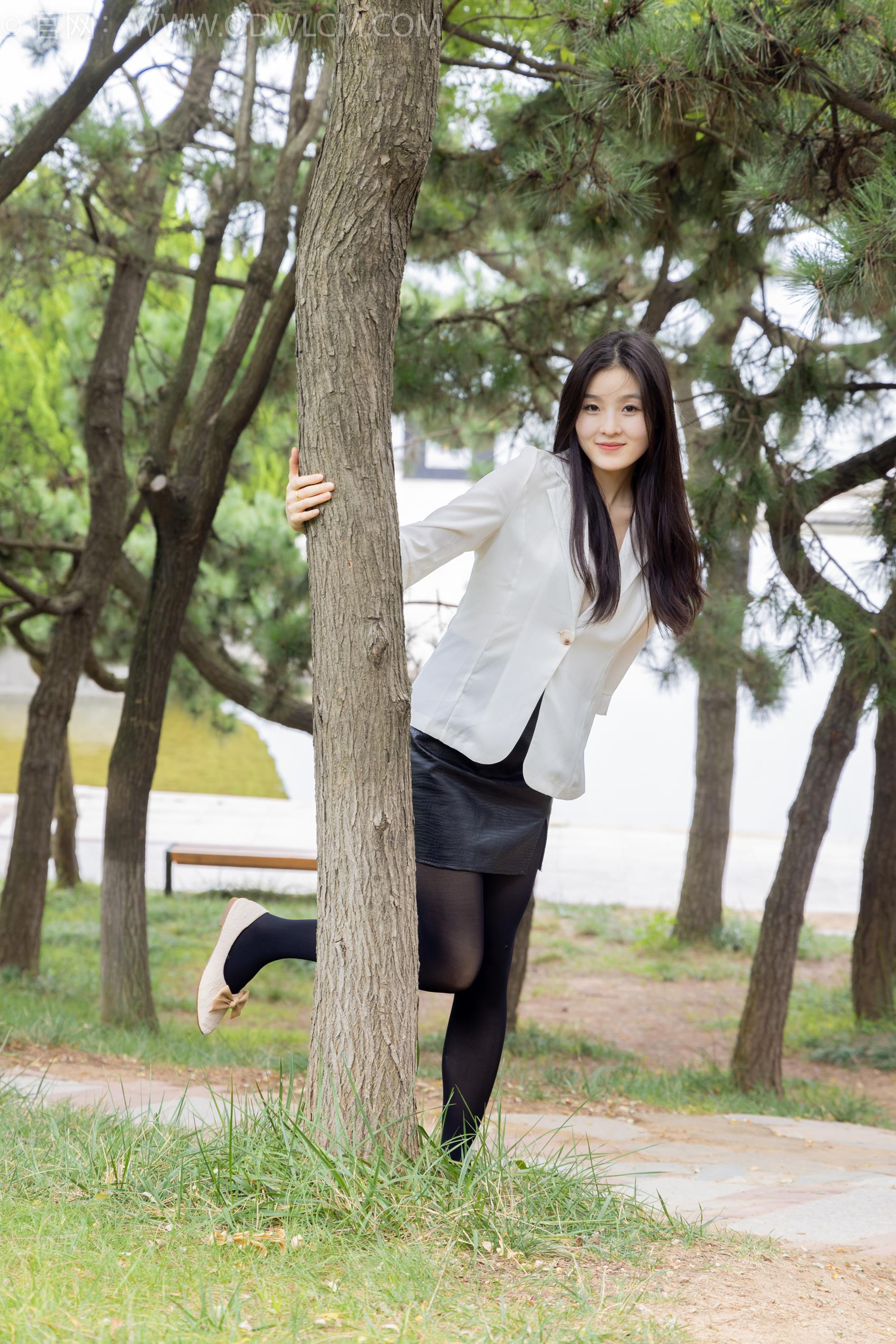 图片[34]-物恋传媒 NO.1743 青柠-秋日游园[150P] – 速更版-美库