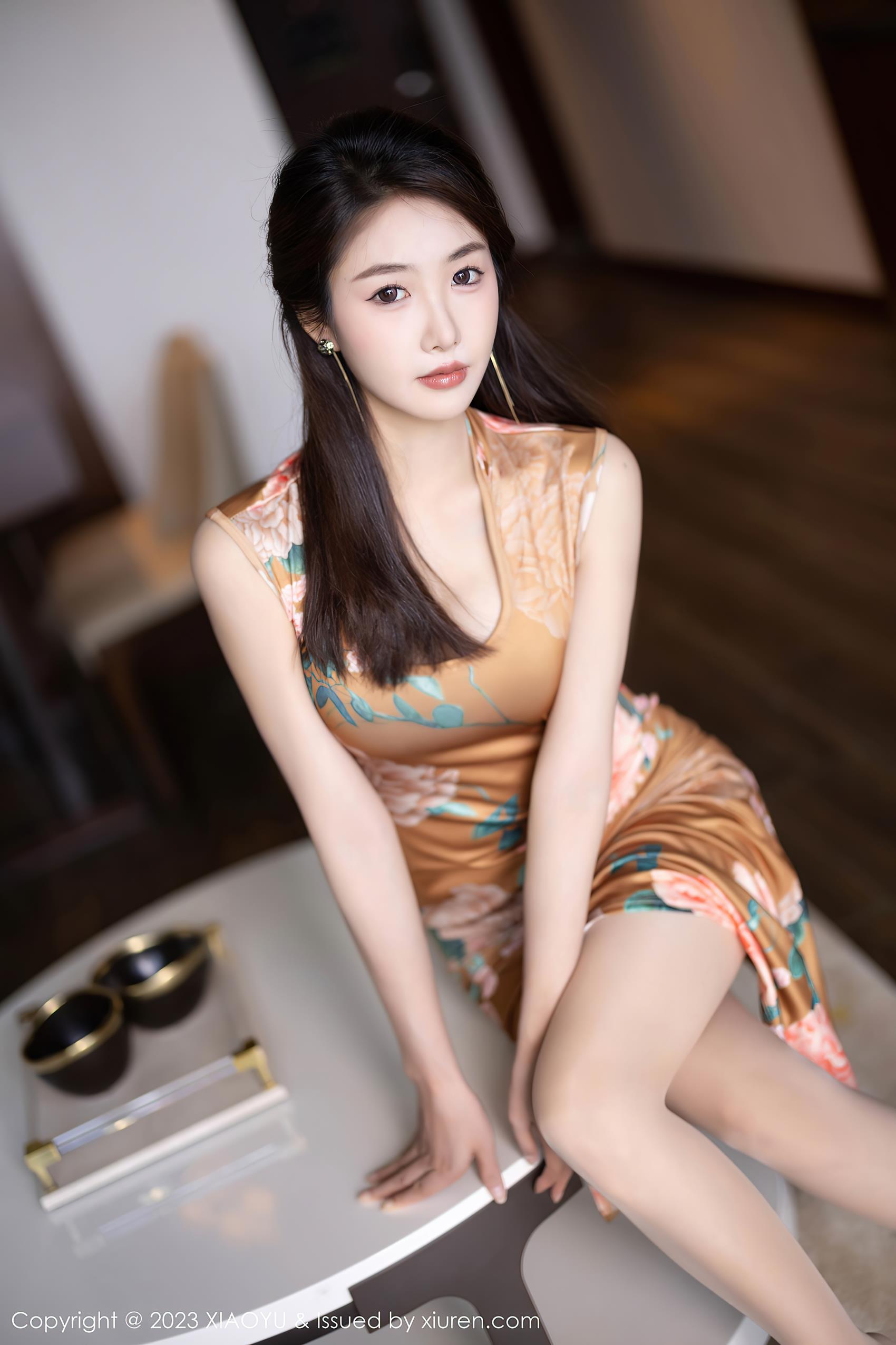 图片[21]-[XIAOYU语画界] 2023.10.25 VOL.1133 苏苏阿 旗袍美腿[37P] – 速更版-美库