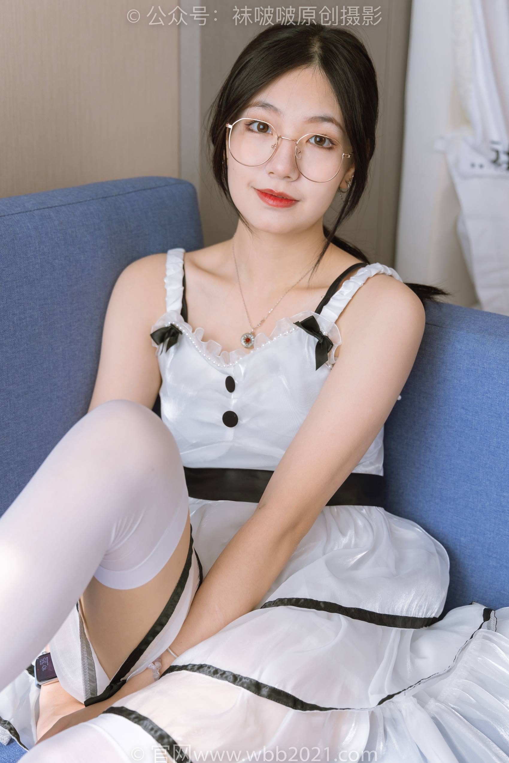 图片[49]-[BoBoSocks袜啵啵]NO.299 小甜豆-两双高跟鞋、厚白丝大腿袜、厚黑丝大腿袜[167P] – 速更版-美库