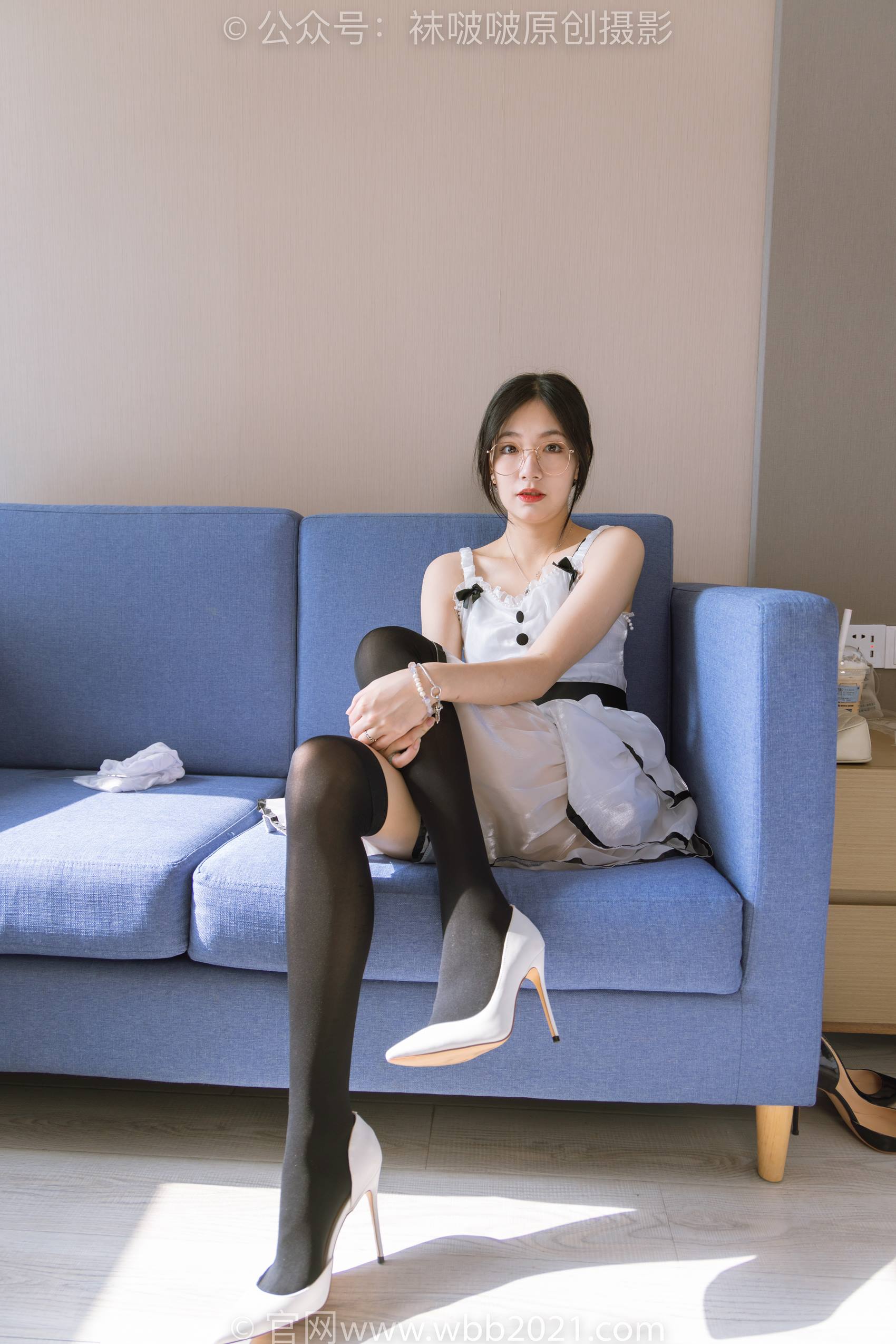 图片[71]-[BoBoSocks袜啵啵]NO.299 小甜豆-两双高跟鞋、厚白丝大腿袜、厚黑丝大腿袜[167P] – 速更版-美库