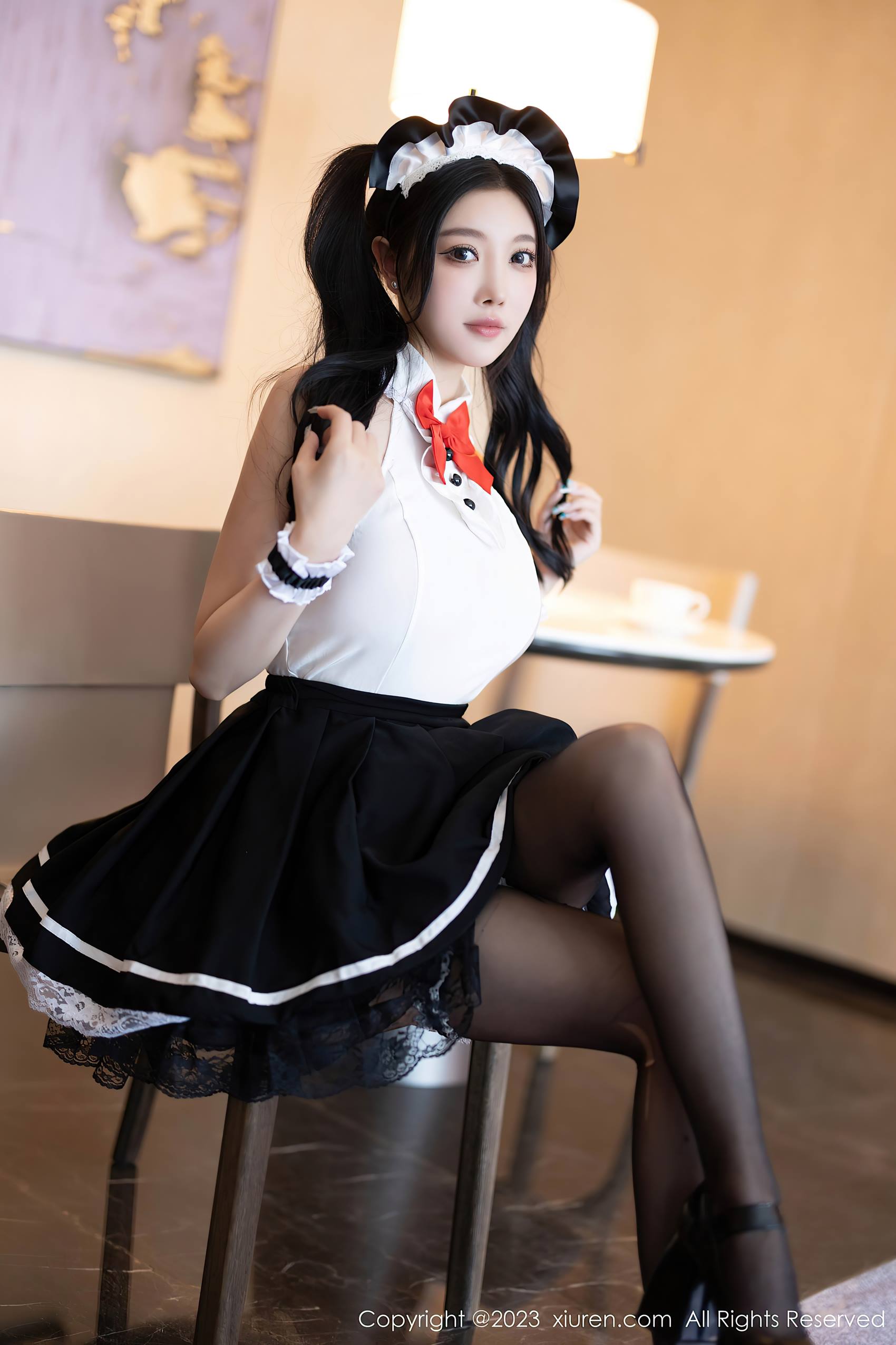 图片[10]-[Xiuren秀人网]2023.10.31 NO.7590 杨晨晨Yome 女仆装的晨晨 [23+1P] – 速更版-美库