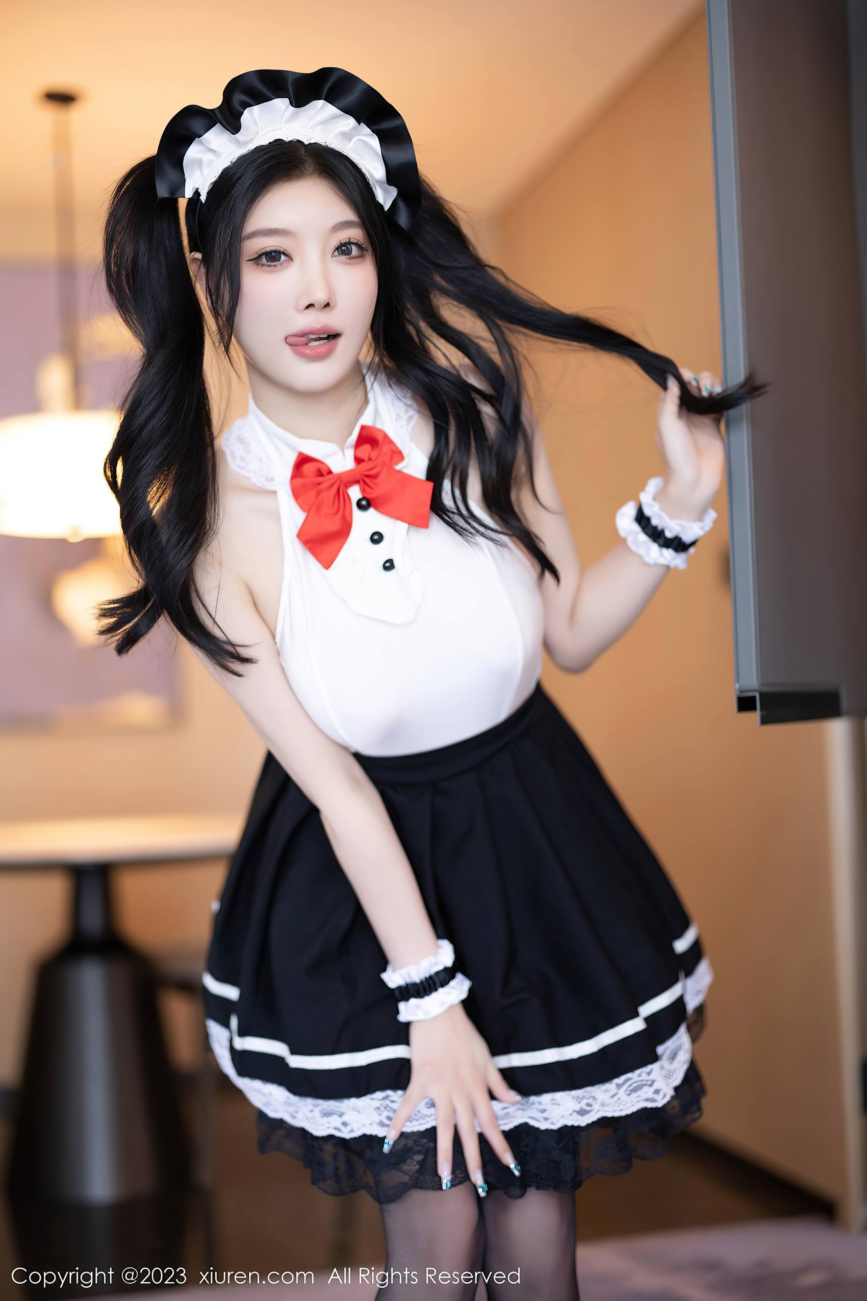 图片[25]-[Xiuren秀人网]2023.10.31 NO.7590 杨晨晨Yome 女仆装的晨晨 [23+1P] – 速更版-美库