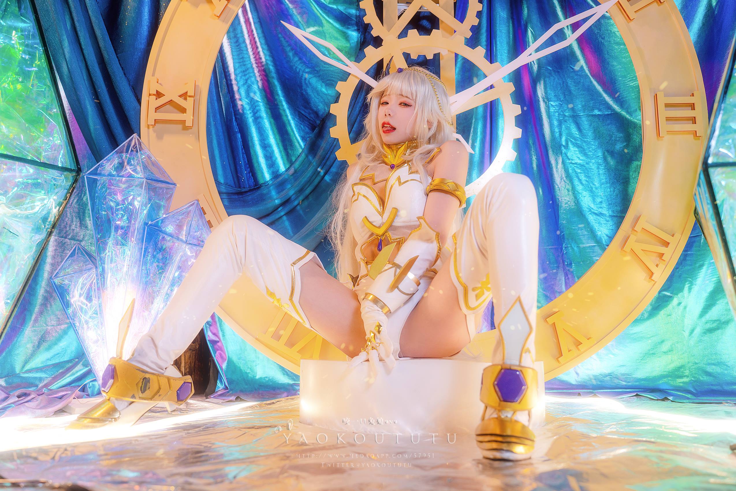 图片[16]-网紅博主@咬一口兔娘(黏黏团子兔) T3专属特典『海王星』[24P] – 速更版-美库