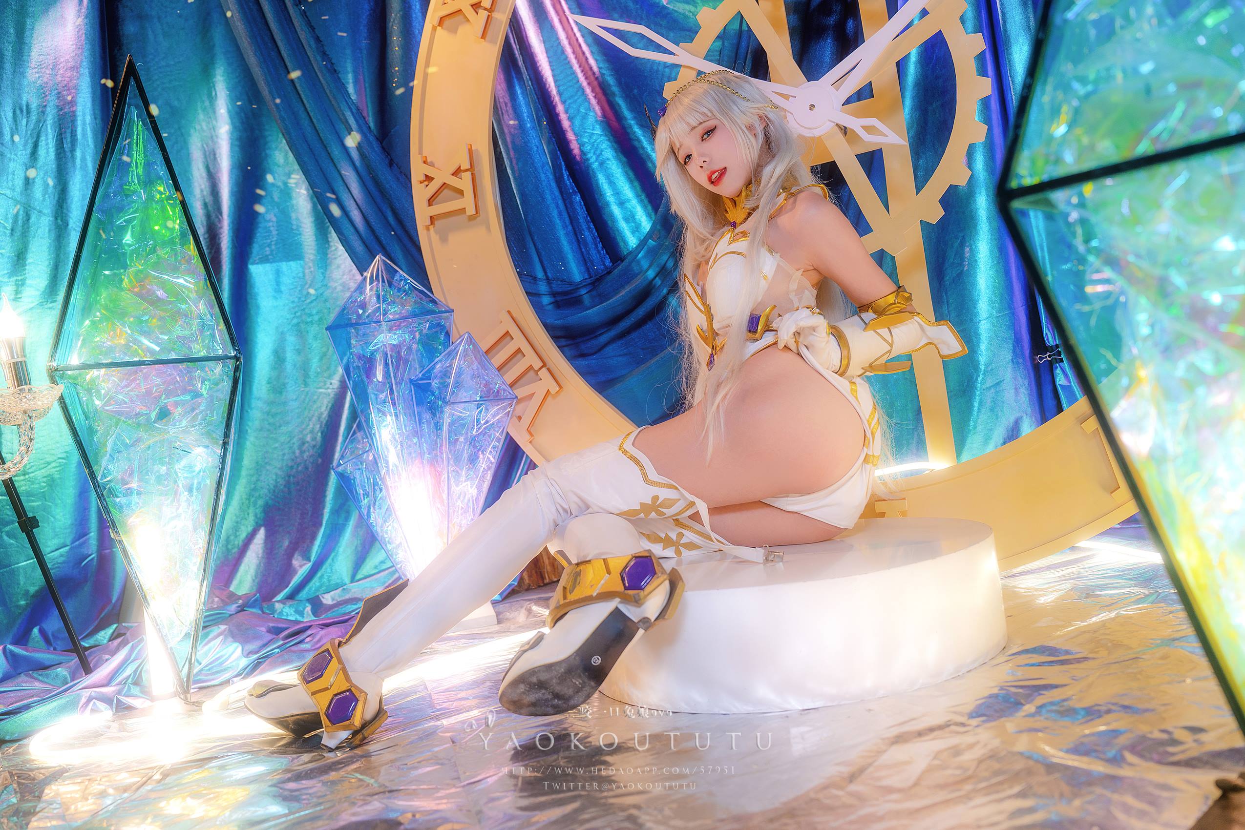 图片[17]-网紅博主@咬一口兔娘(黏黏团子兔) T3专属特典『海王星』[24P] – 速更版-美库