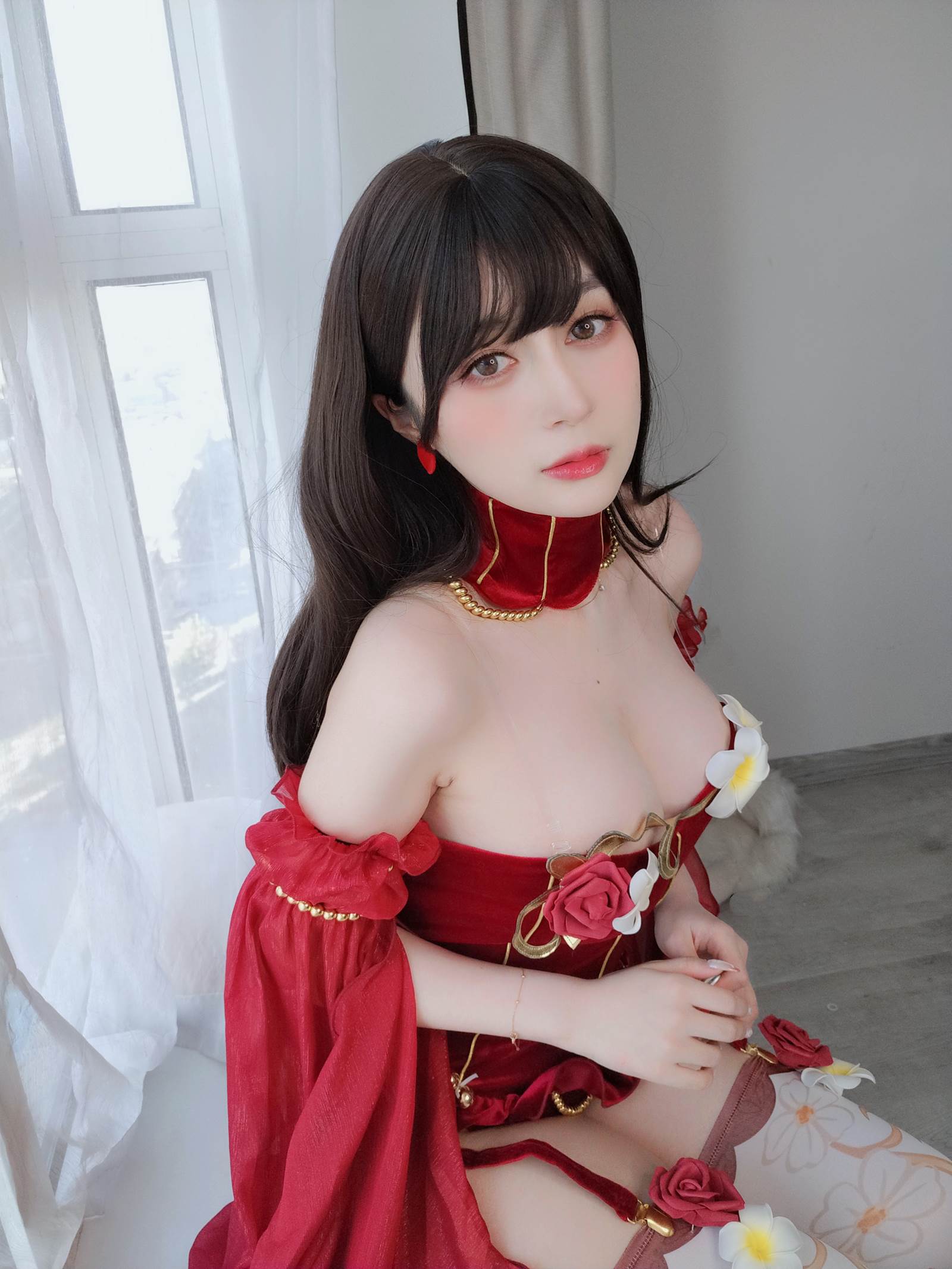 图片[20]-白银 – 赤いドレス[39P] – 速更版-美库