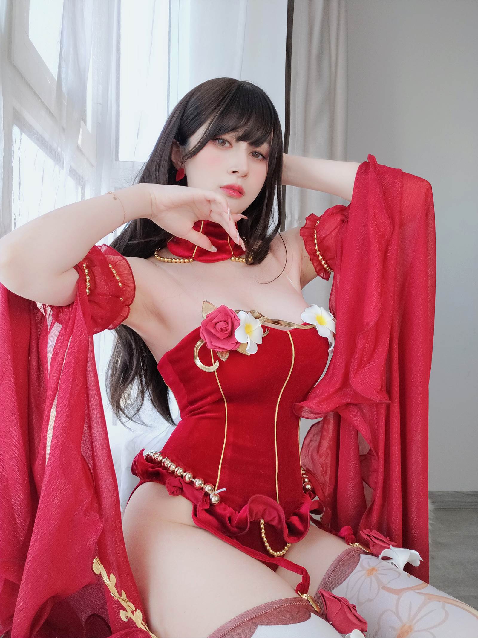 图片[26]-白银 – 赤いドレス[39P] – 速更版-美库