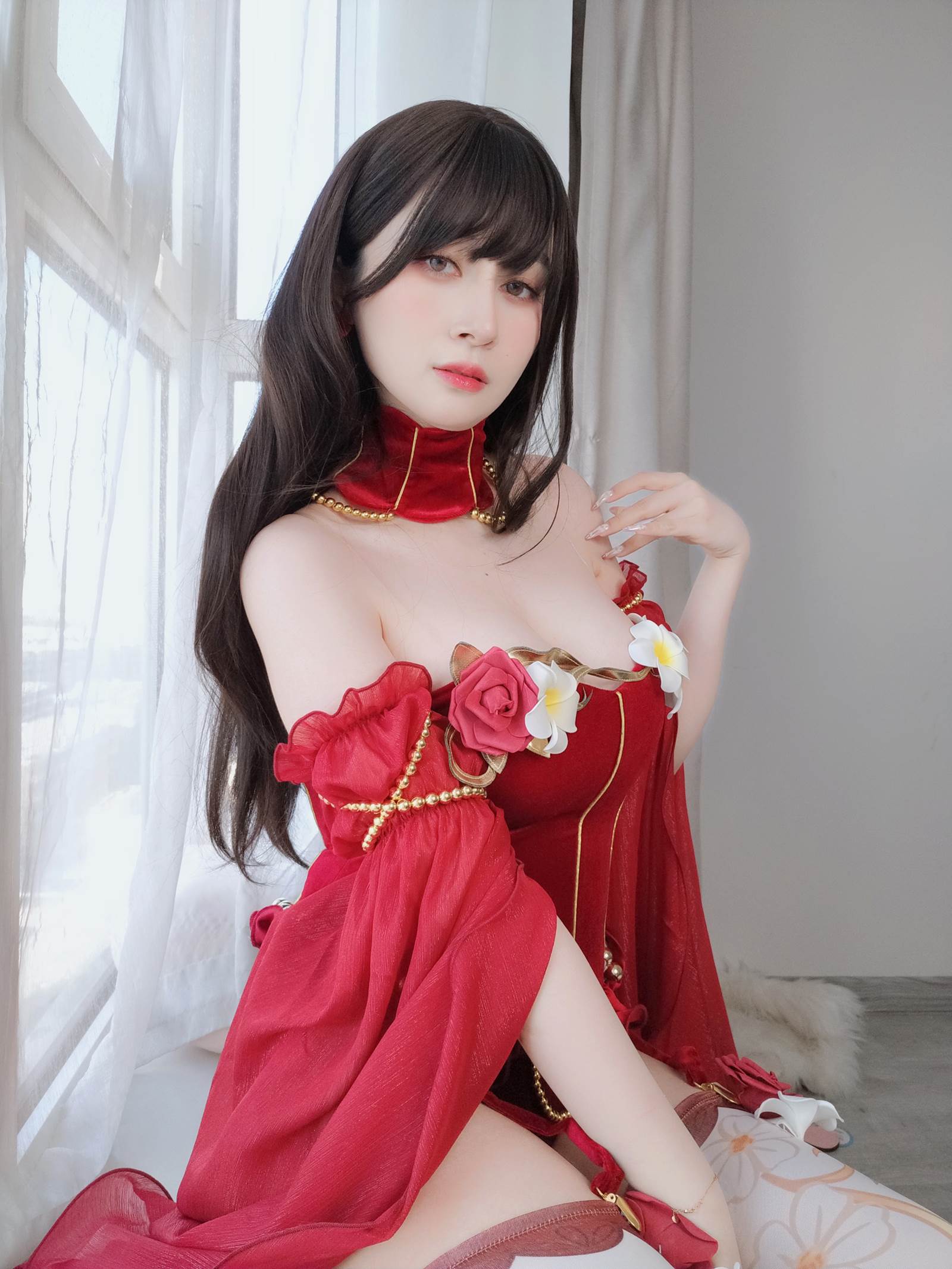 图片[27]-白银 – 赤いドレス[39P] – 速更版-美库