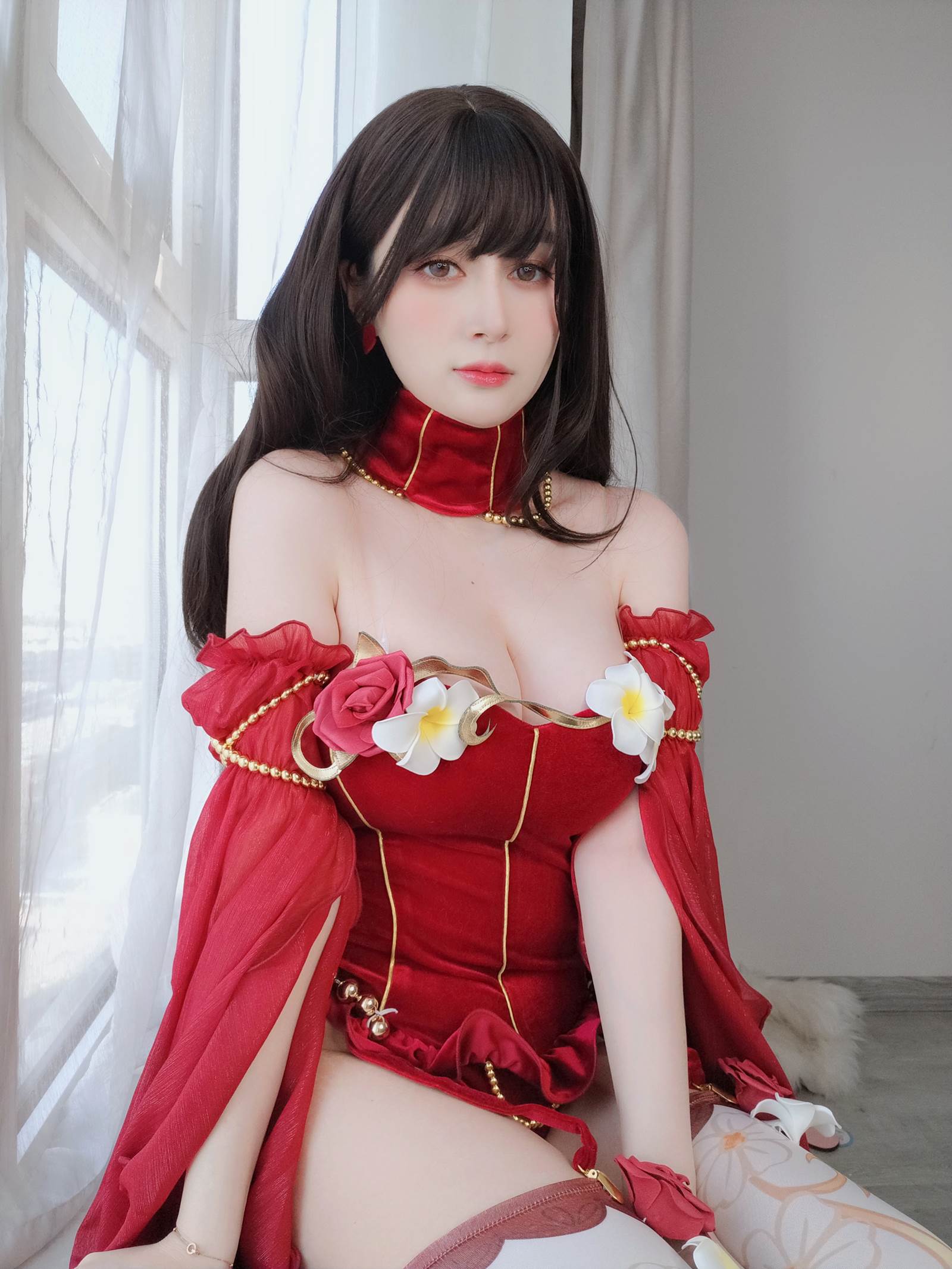 图片[28]-白银 – 赤いドレス[39P] – 速更版-美库