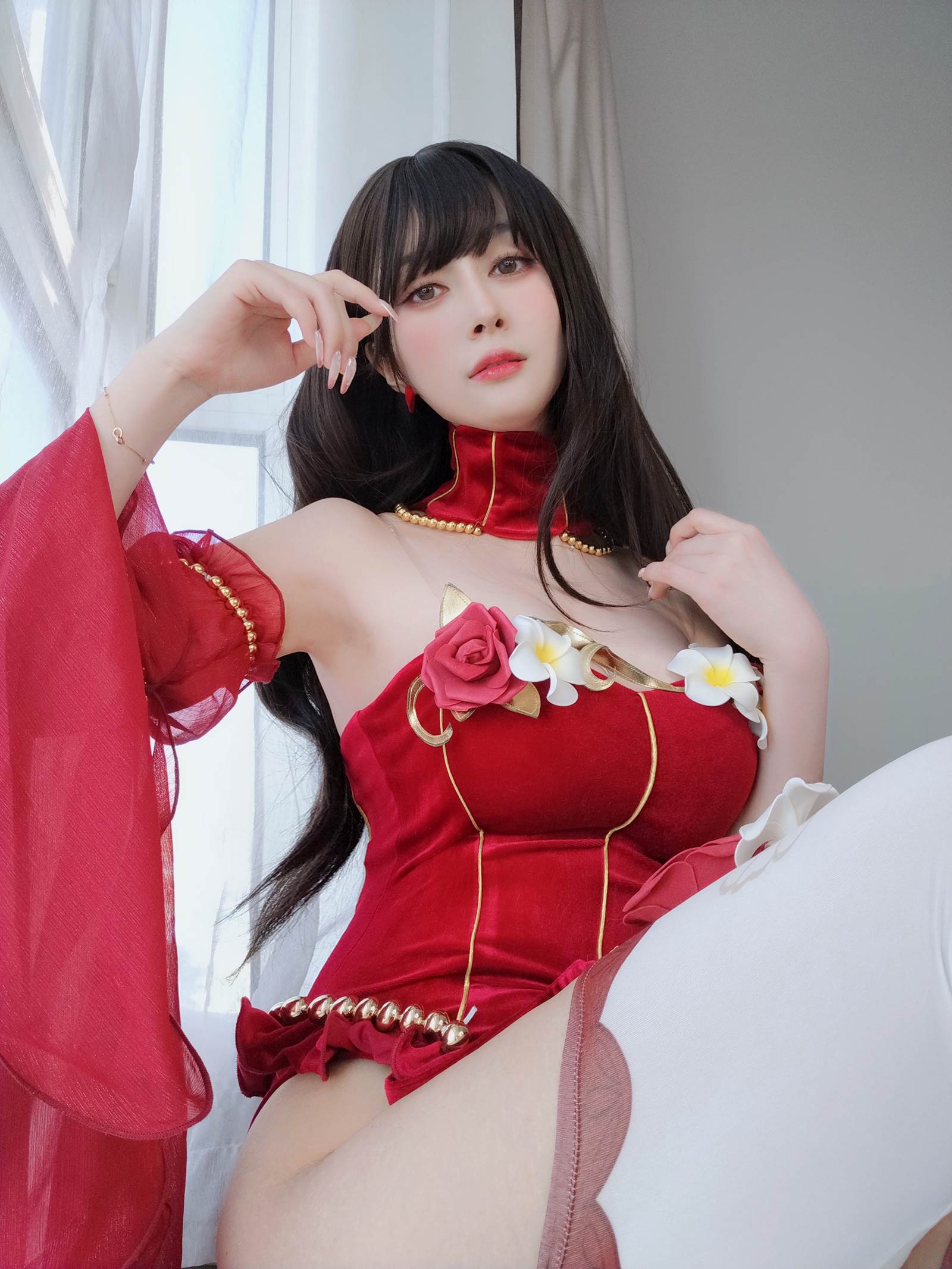 图片[29]-白银 – 赤いドレス[39P] – 速更版-美库