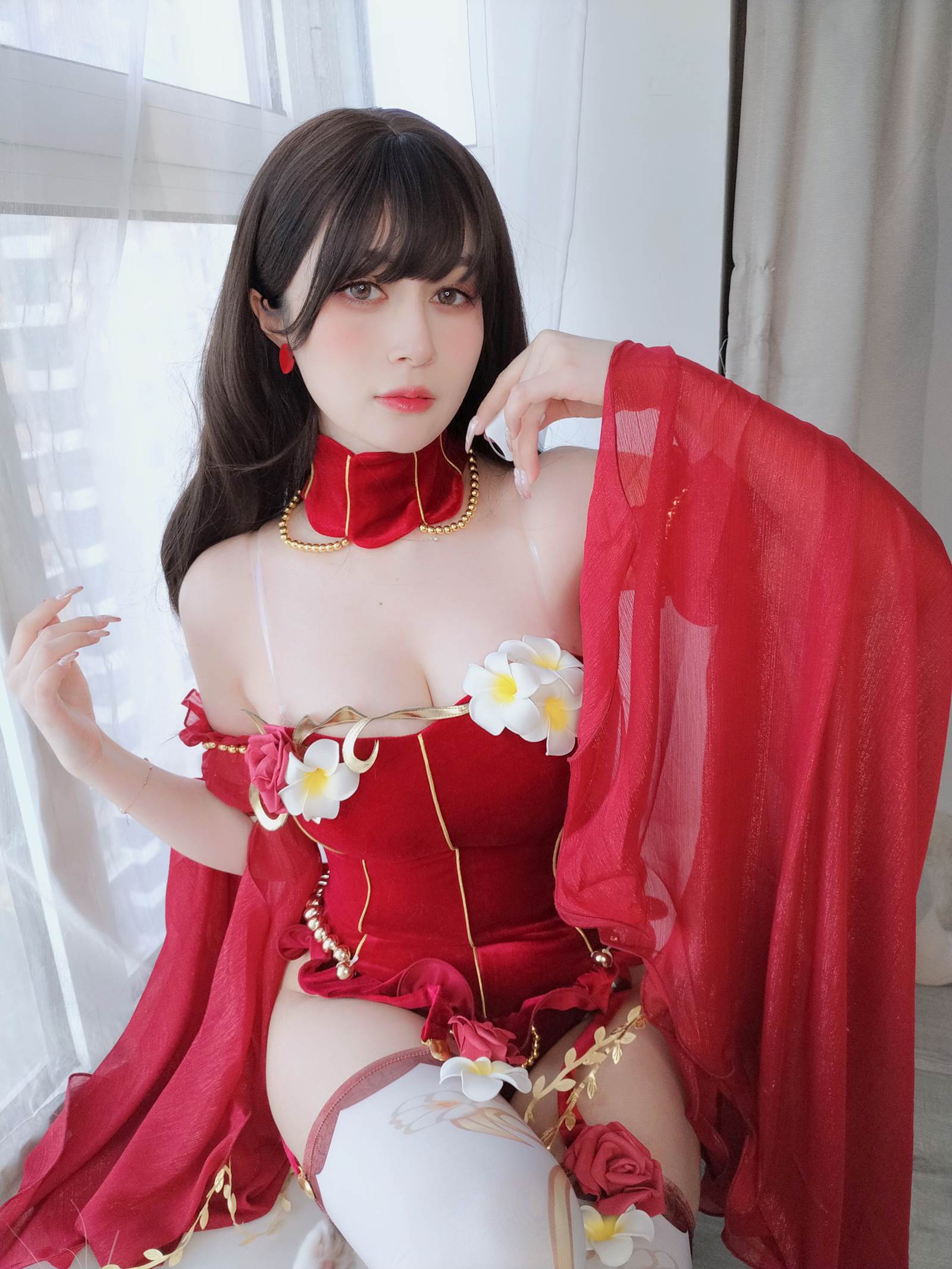 图片[33]-白银 – 赤いドレス[39P] – 速更版-美库