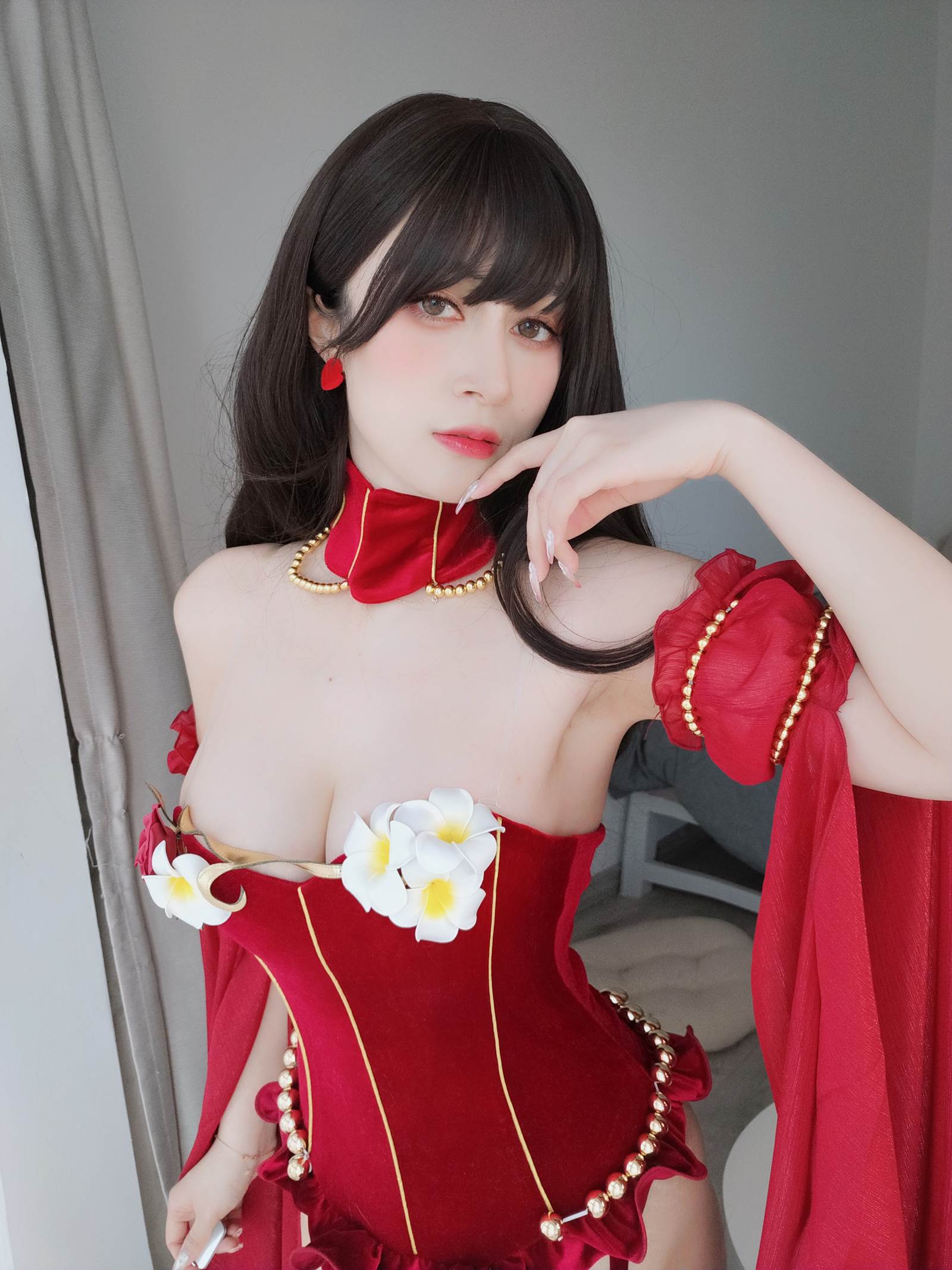 图片[39]-白银 – 赤いドレス[39P] – 速更版-美库