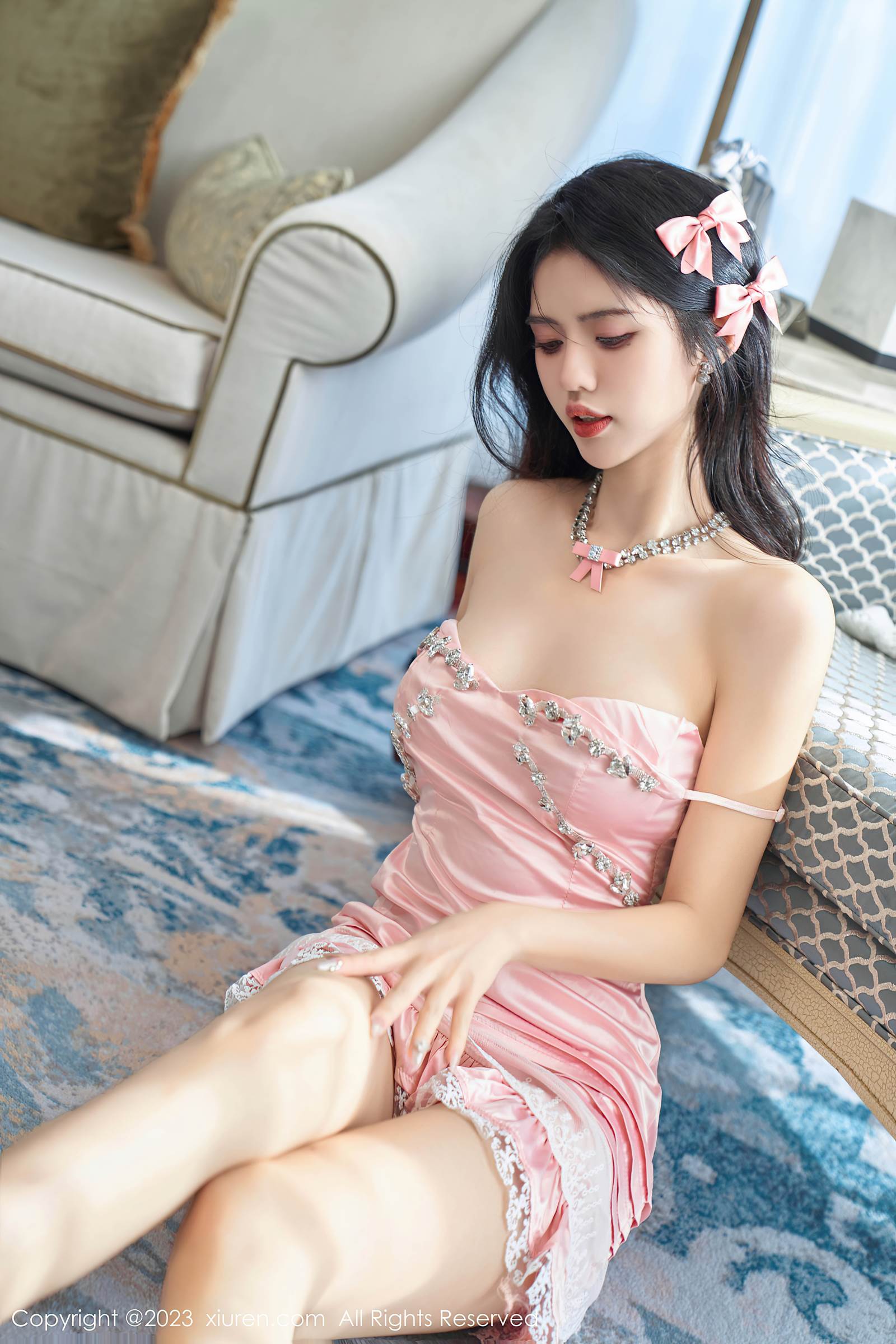 图片[39]-[Xiuren秀人网]2023.11.01 NO.7595 浅浅Danny 长发粉红蝴蝶结 [66+1P] – 速更版-美库