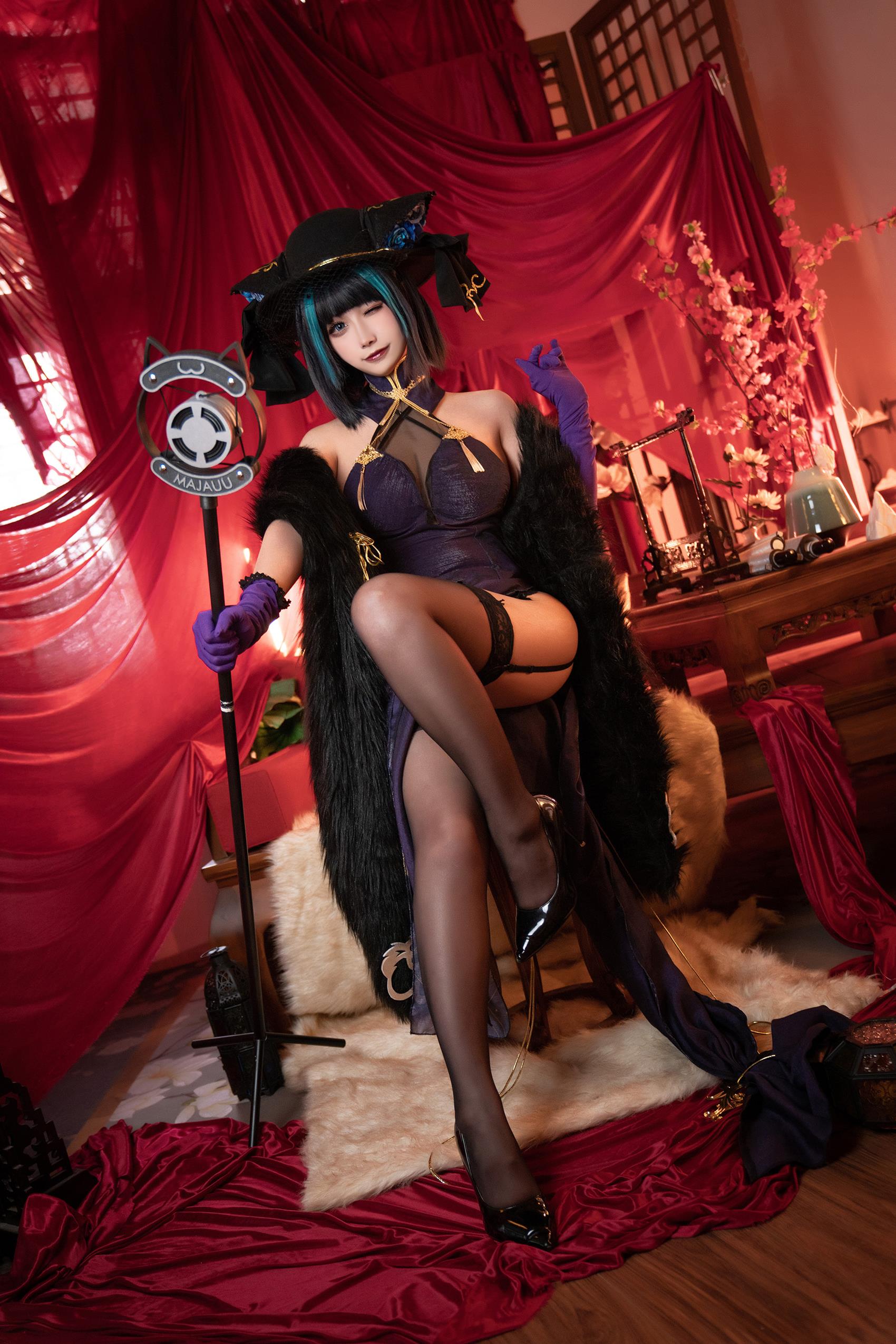 图片[14]-Momoko葵葵  – 碧蓝航线柴郡 音乐绚烂CaitSith[16P] – 速更版-美库