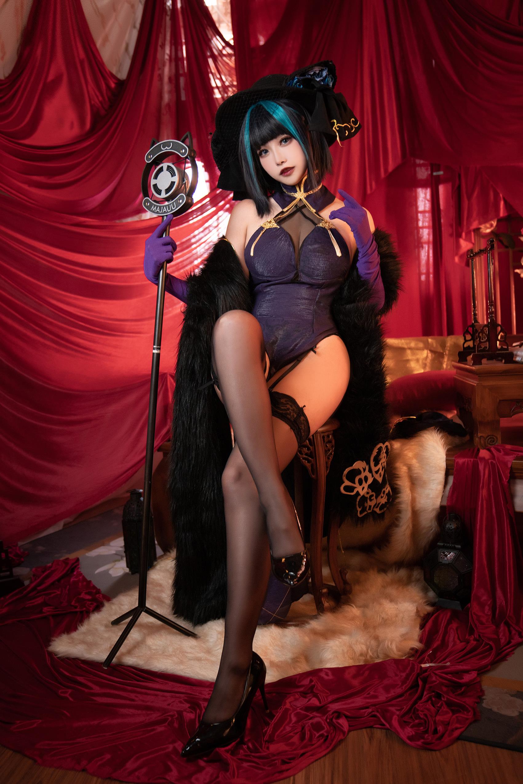 图片[15]-Momoko葵葵  – 碧蓝航线柴郡 音乐绚烂CaitSith[16P] – 速更版-美库