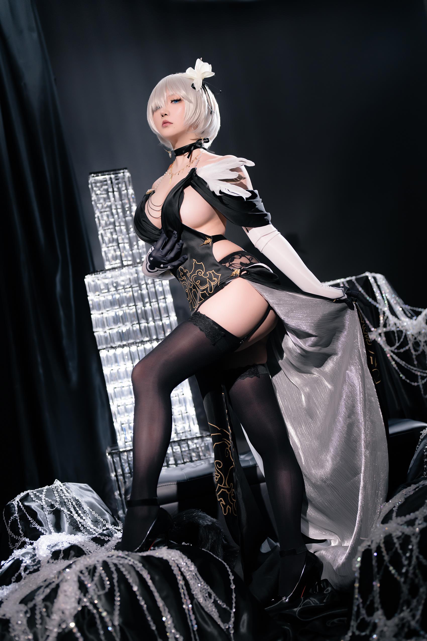 图片[11]-星之迟迟  – 尼尔-2B同人礼服[48P] – 速更版-美库