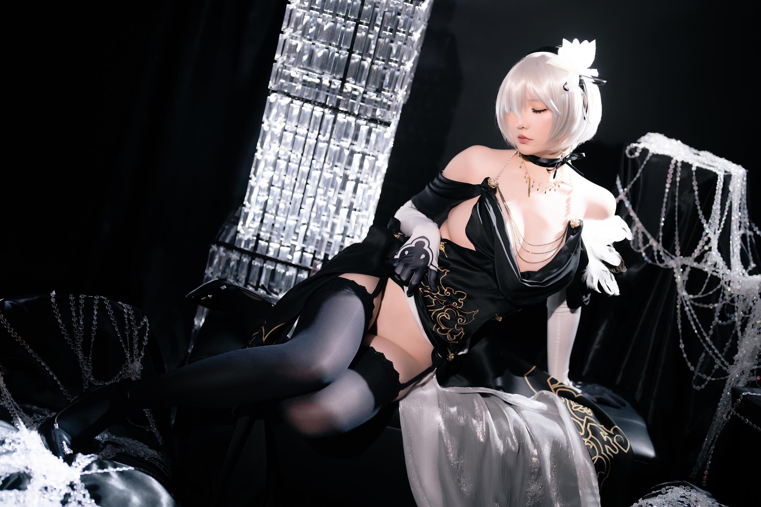 图片[20]-星之迟迟  – 尼尔-2B同人礼服[48P] – 速更版-美库