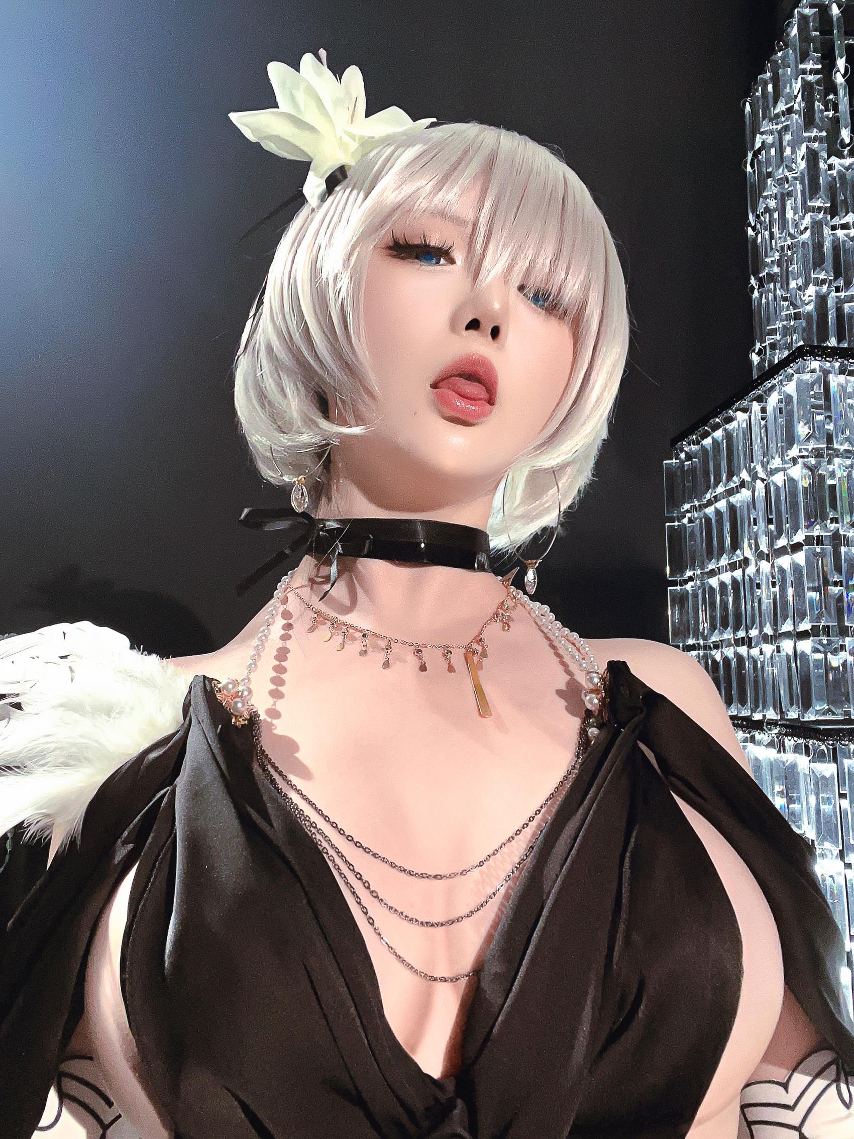 图片[35]-星之迟迟  – 尼尔-2B同人礼服[48P] – 速更版-美库