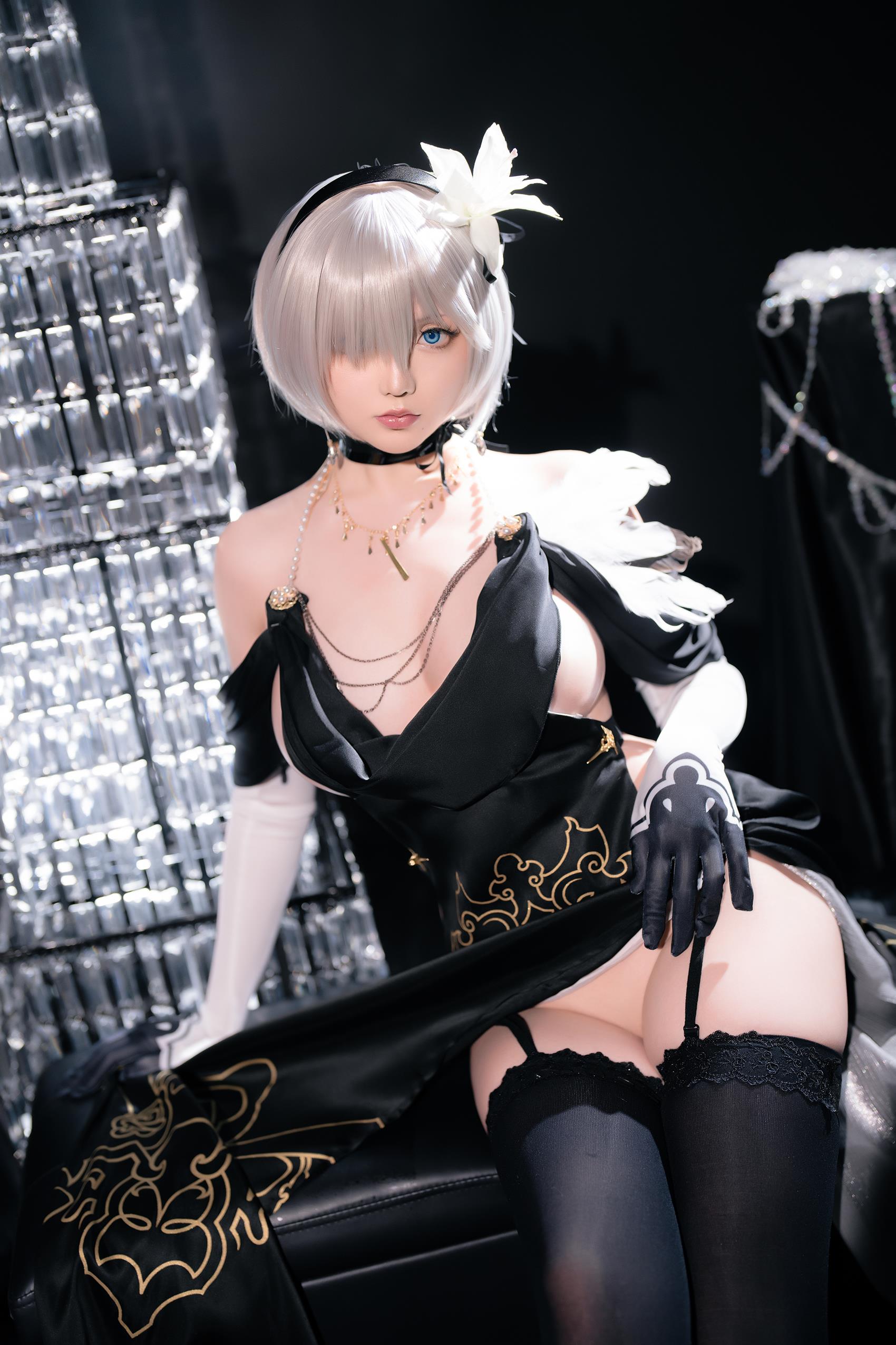 图片[45]-星之迟迟  – 尼尔-2B同人礼服[48P] – 速更版-美库