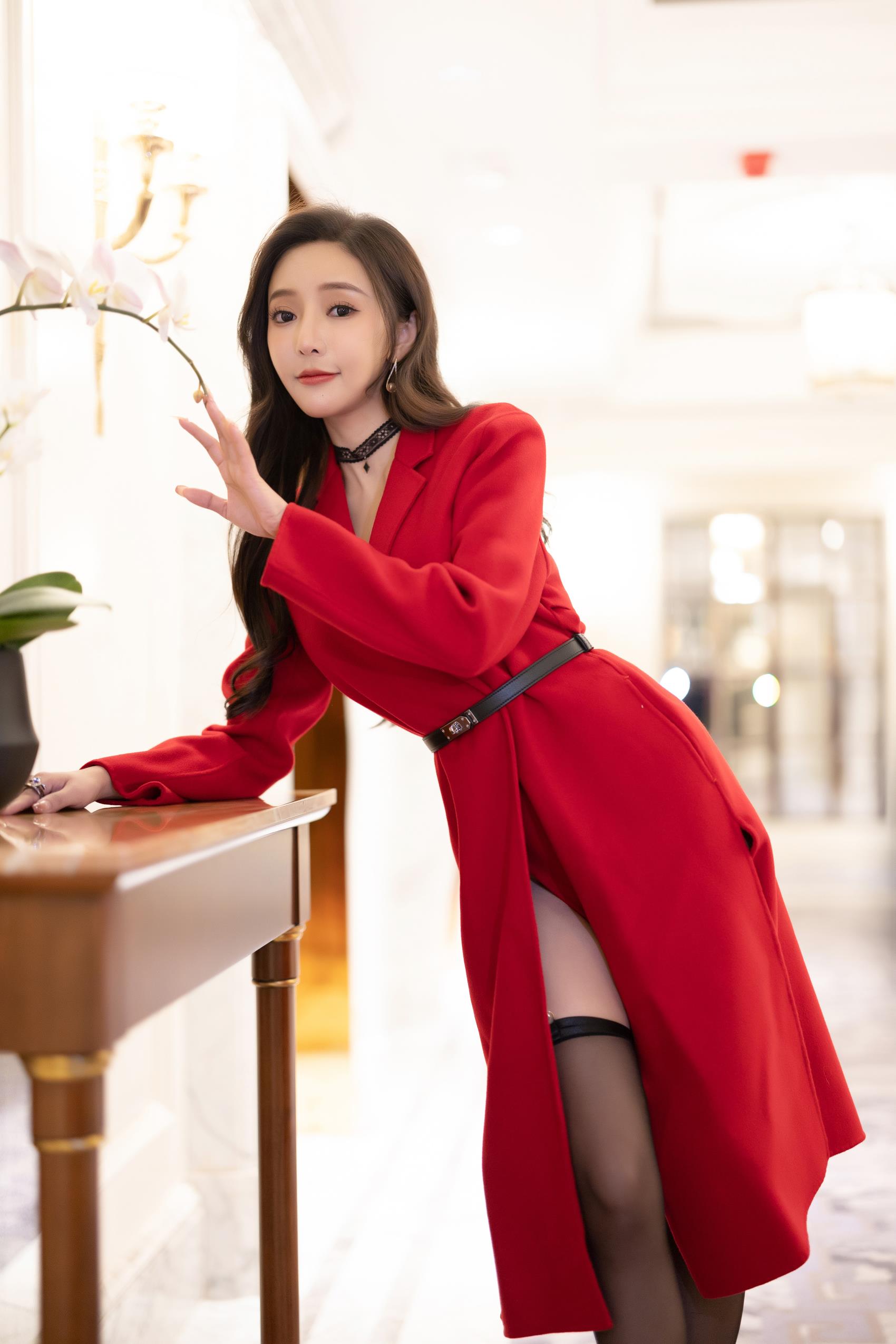 图片[31]-王馨瑶Yanni – 红色外套情趣[52P] – 速更版-美库