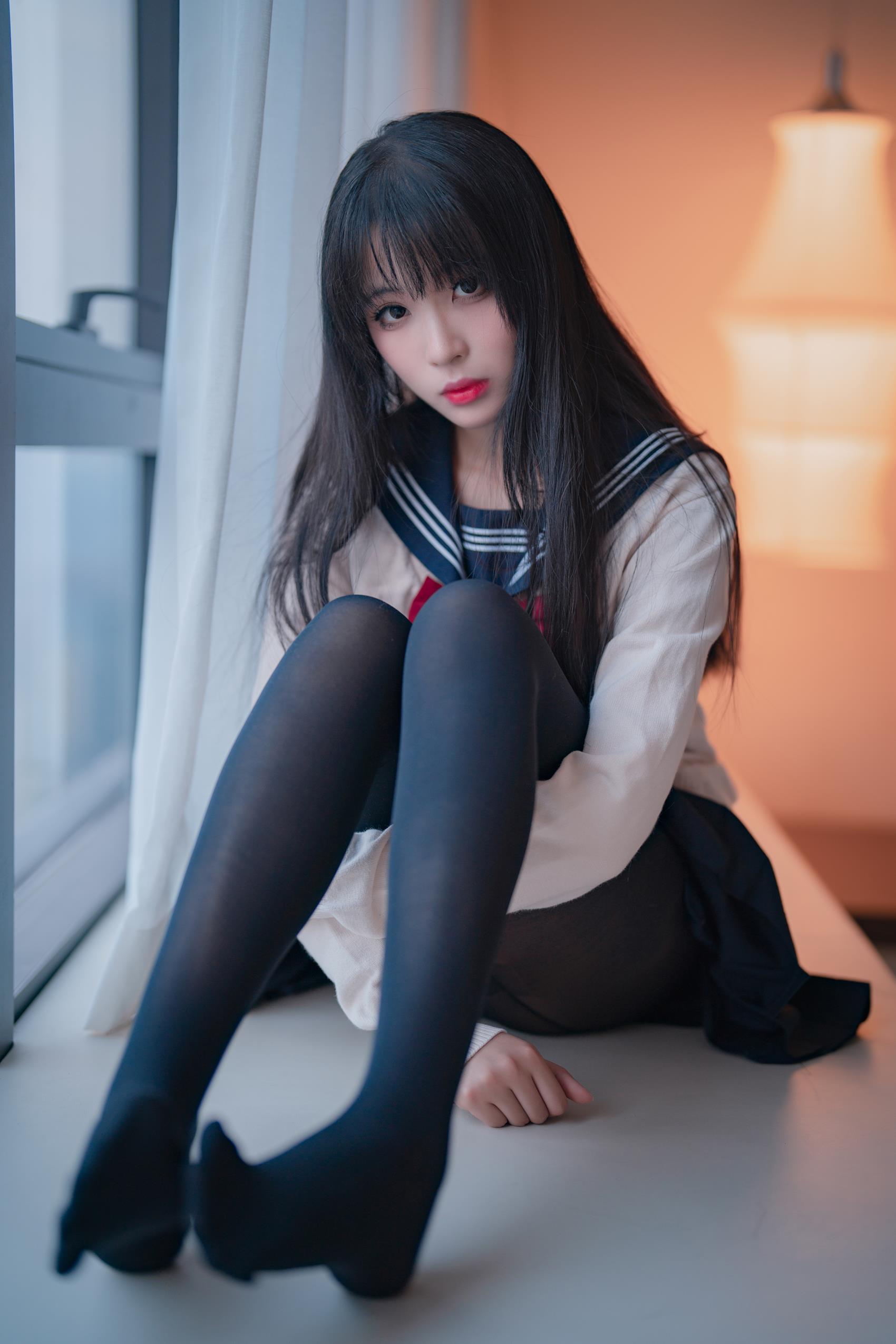 图片[11]-轩萧学姐 – 黑丝JK 2.0[39P] – 速更版-美库