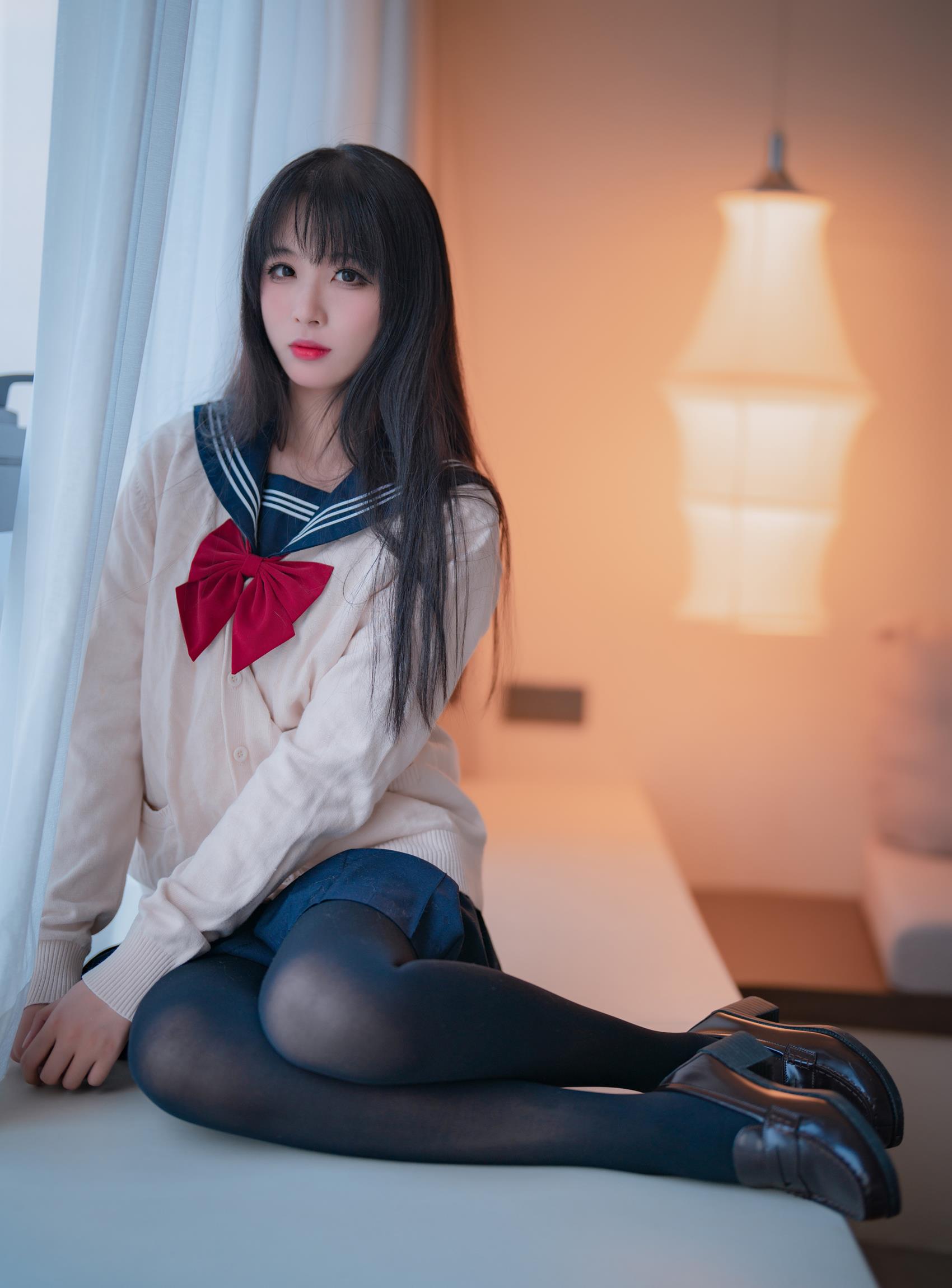 图片[34]-轩萧学姐 – 黑丝JK 2.0[39P] – 速更版-美库