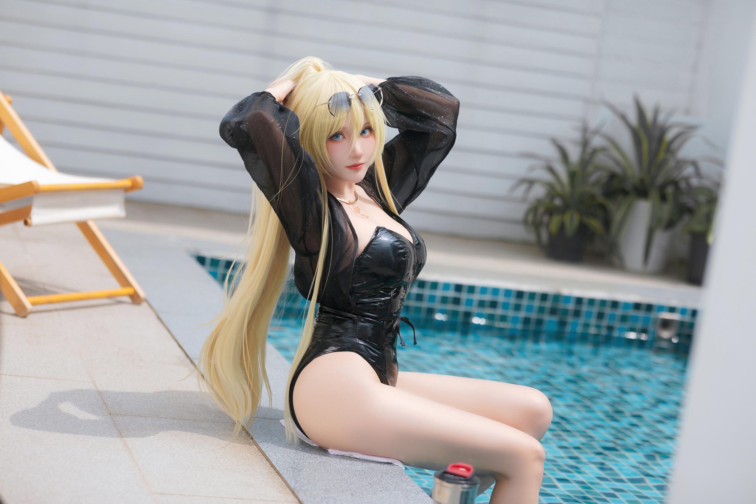 图片[16]-瓜希酱 – 俾斯麦 泳装[20P] – 速更版-美库