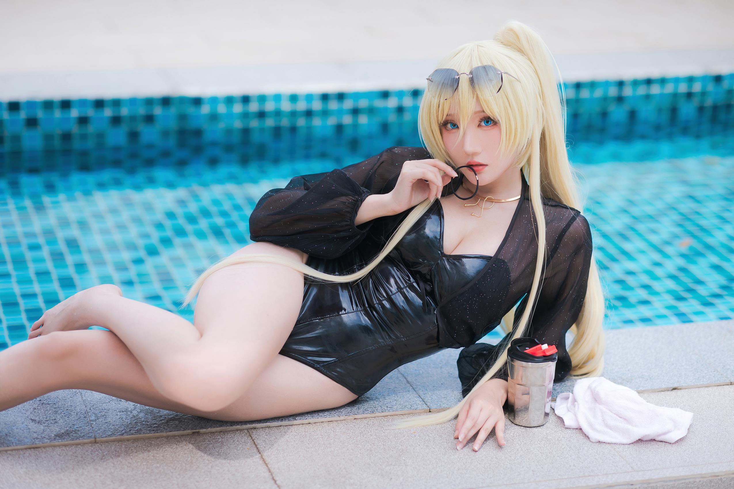 图片[18]-瓜希酱 – 俾斯麦 泳装[20P] – 速更版-美库