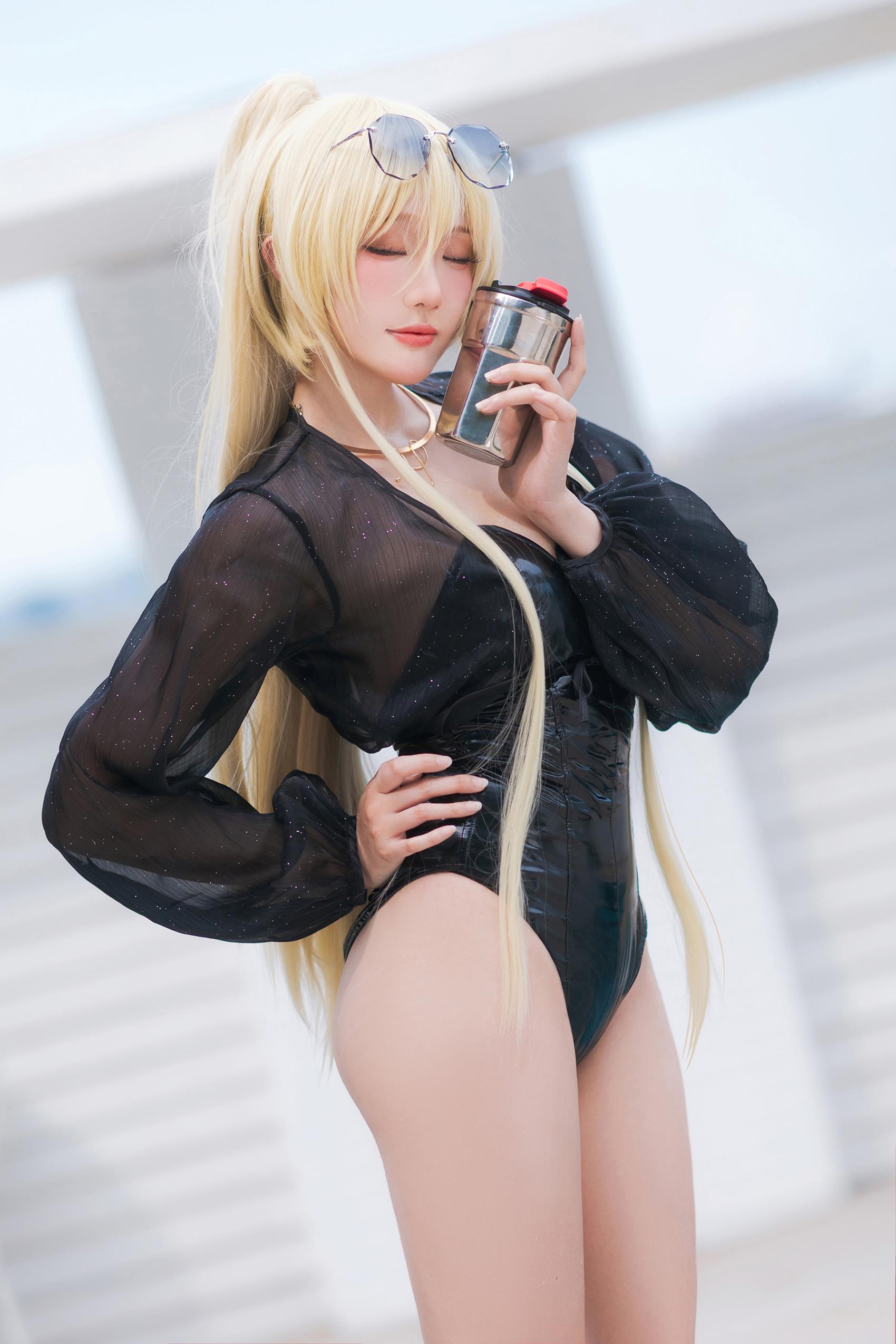 图片[20]-瓜希酱 – 俾斯麦 泳装[20P] – 速更版-美库