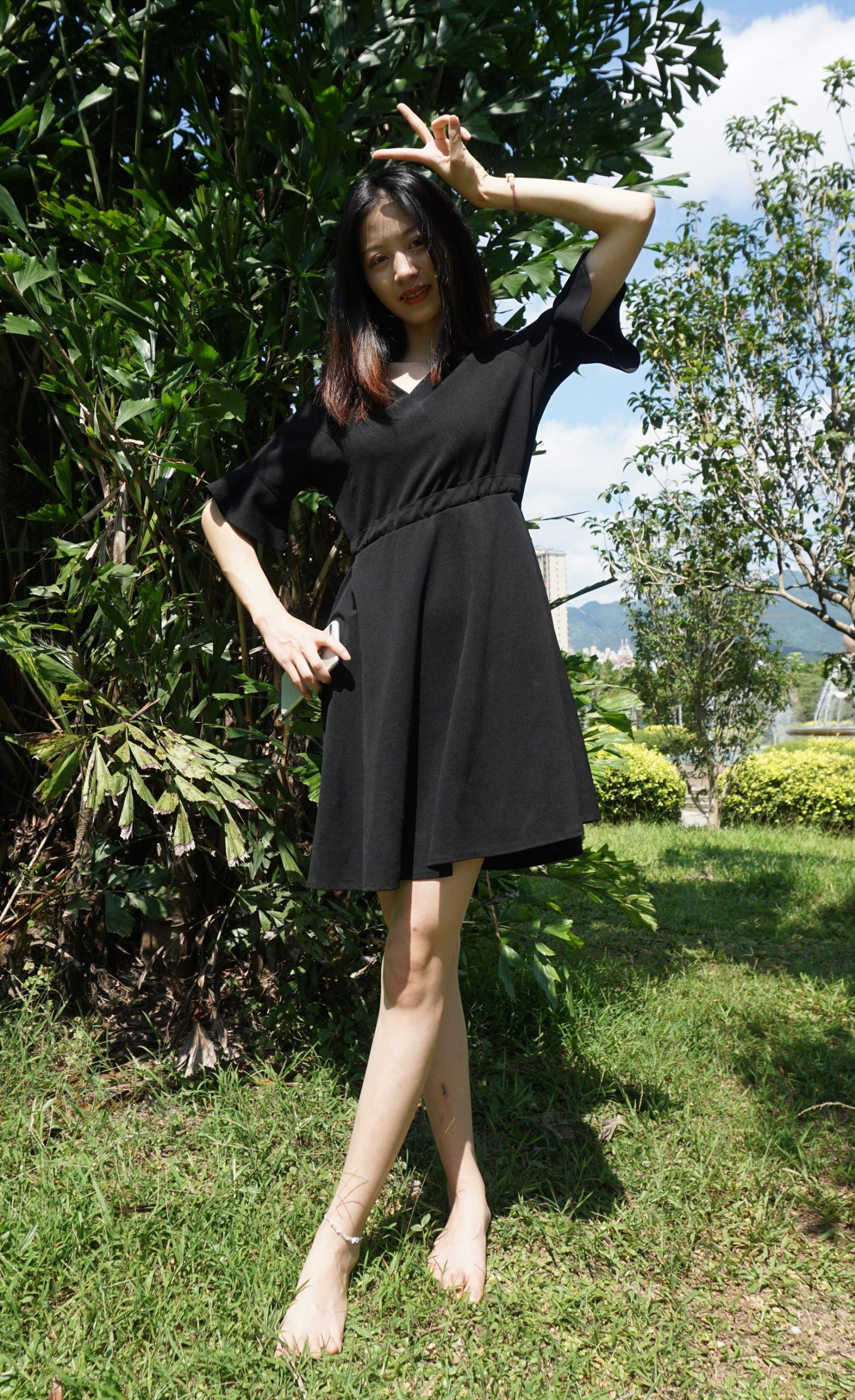 图片[99]-Pary摄影 NO.084 杰杰草地全方位秀美脚[118P] – 速更版-美库