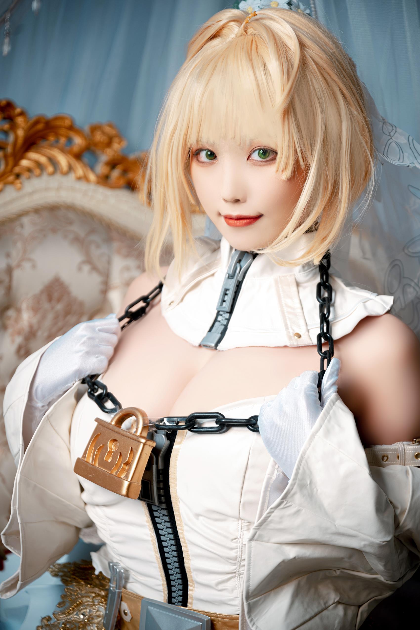 图片[12]-汪知子 – 尼禄花嫁[17P] – 速更版-美库