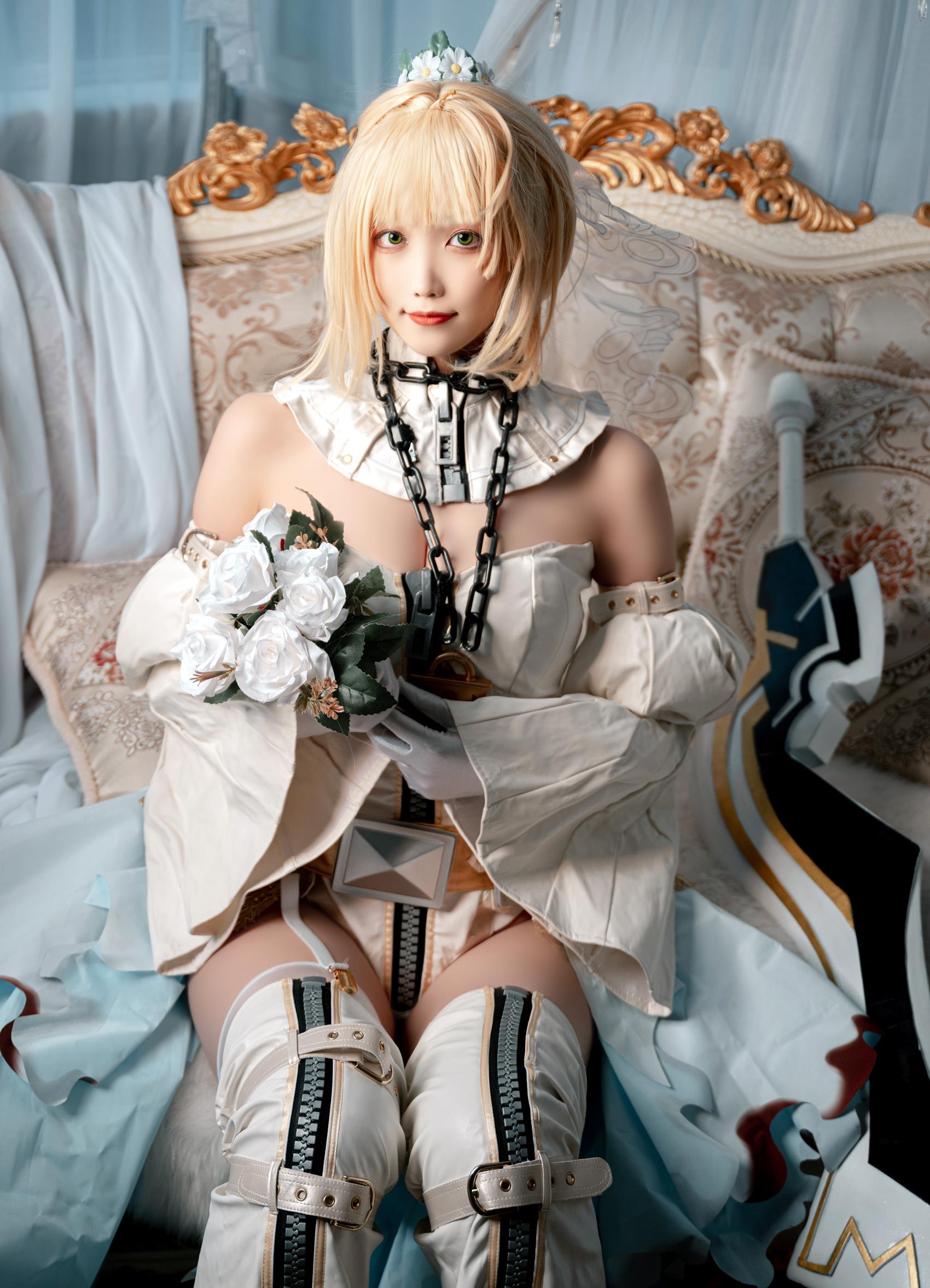 图片[18]-汪知子 – 尼禄花嫁[17P] – 速更版-美库