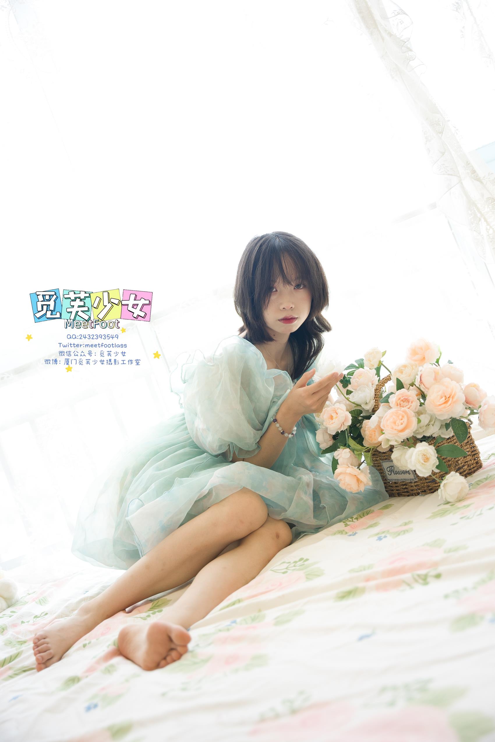 图片[14]-[觅芙少女]NO.033 小婉-一袭蓝色纱裙构筑今晚浪漫的梦境[249P] – 速更版-美库