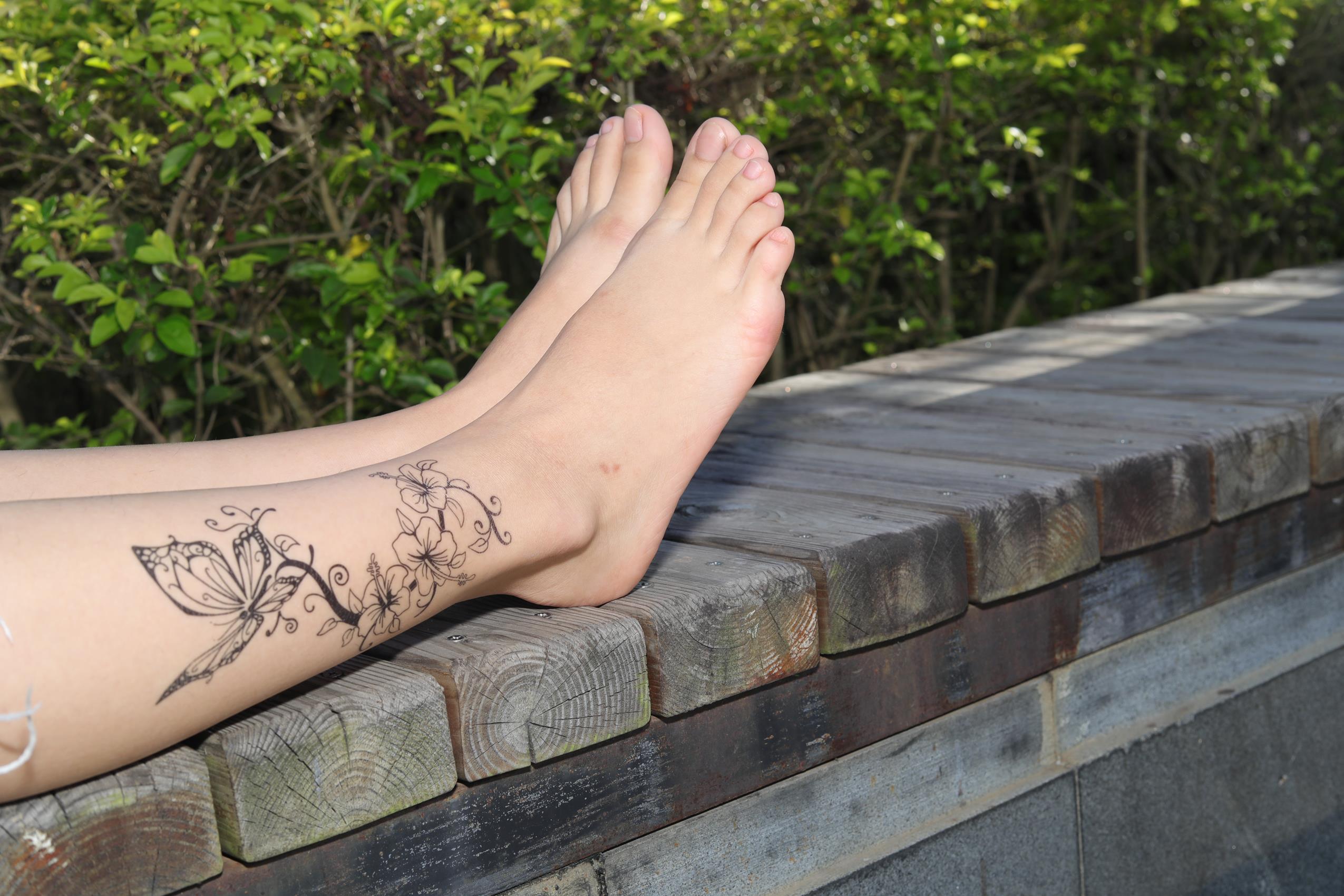 图片[10]-Pary摄影 NO.085 与小芸到公园游玩拍脚丫[98P] – 速更版-美库