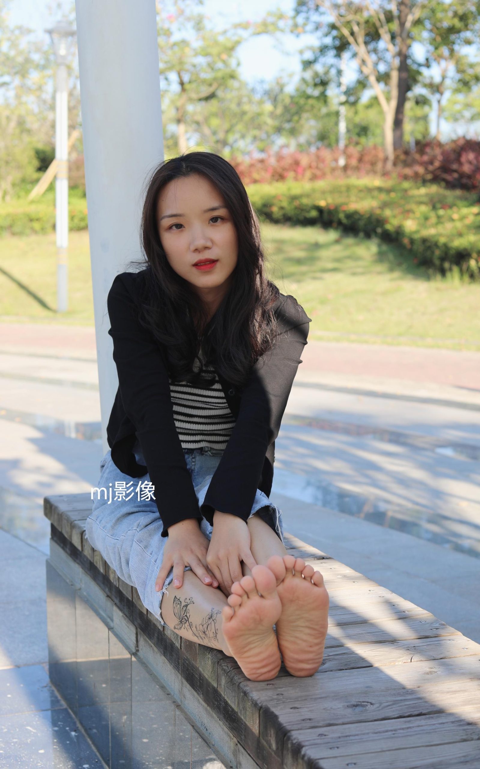 图片[13]-Pary摄影 NO.085 与小芸到公园游玩拍脚丫[98P] – 速更版-美库