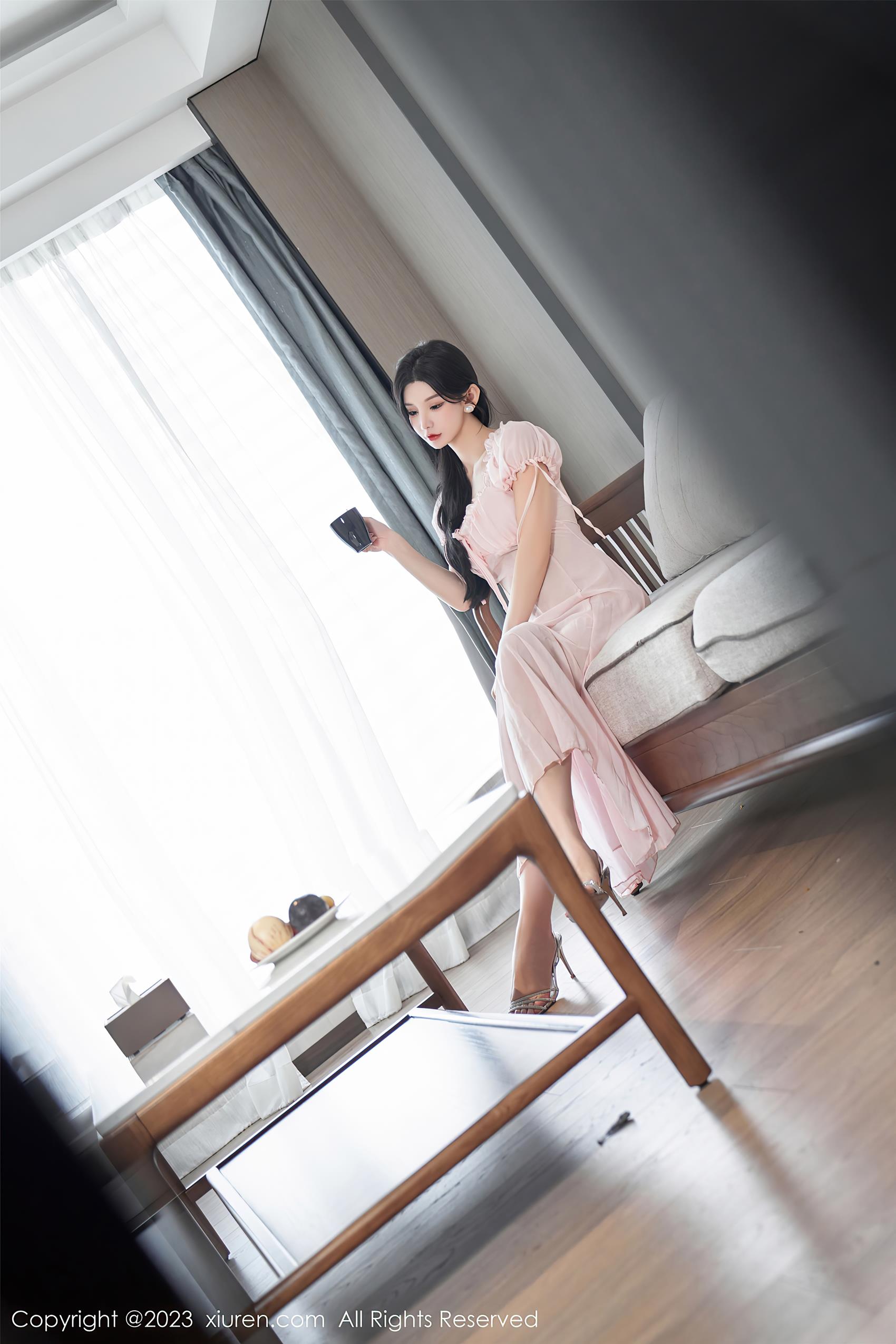 图片[23]-[Xiuren秀人网]2023.11.03 NO.7615 周于希Sally 粉色连衣裙 [21+1P] – 速更版-美库