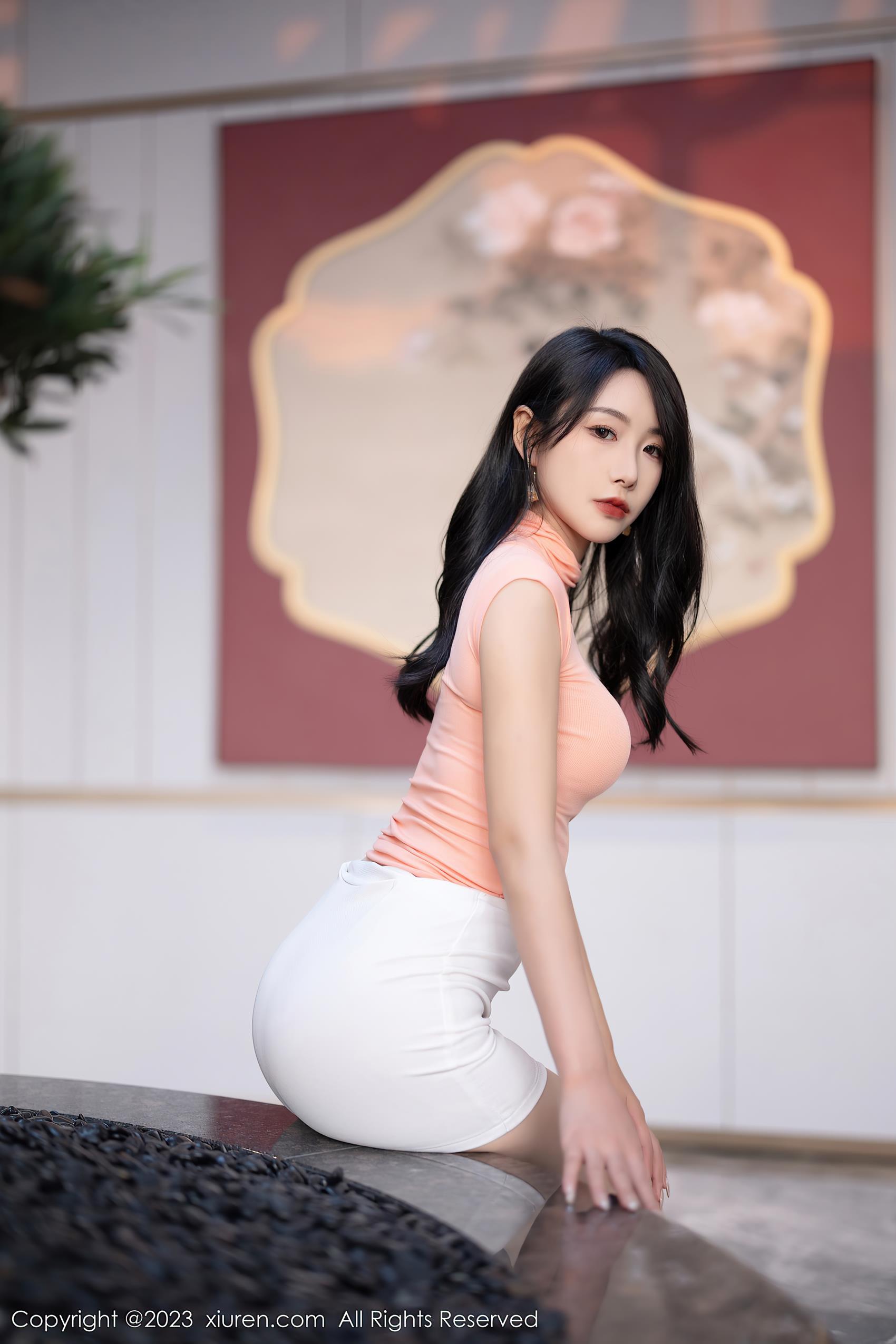 图片[20]-[Xiuren秀人网]2023.11.06 NO.7619 苏苏阿 白色包臀裙 [25+1P] – 速更版-美库