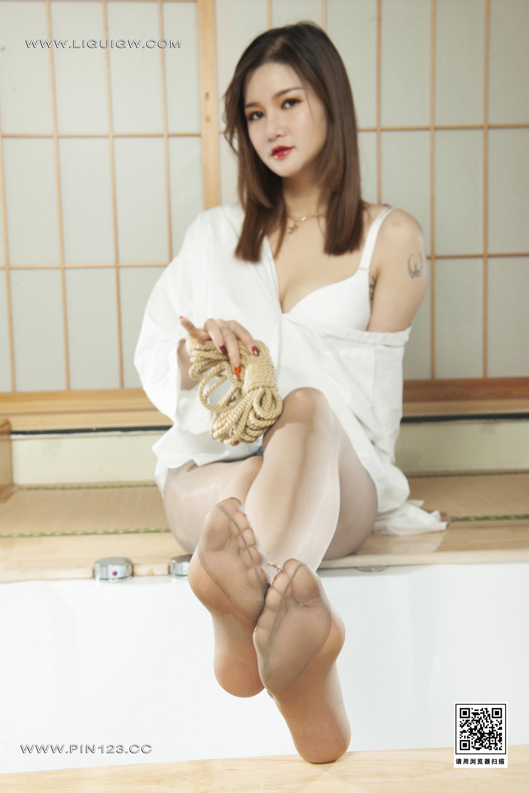 图片[13]-[Ligui丽柜]2023.11.30 紧缚丝欲 文芮[23+1P] – 速更版-美库