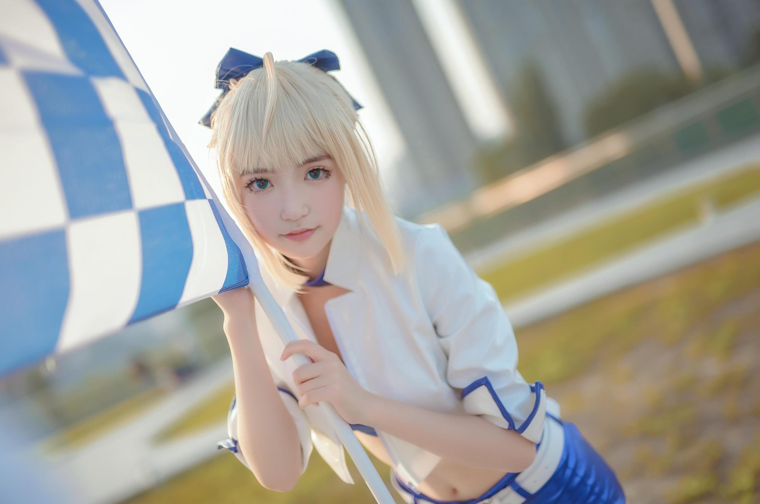 图片[10]-这个泡泡就是逊啦 – 阿尔托莉雅赛车服[13P] – 速更版-美库