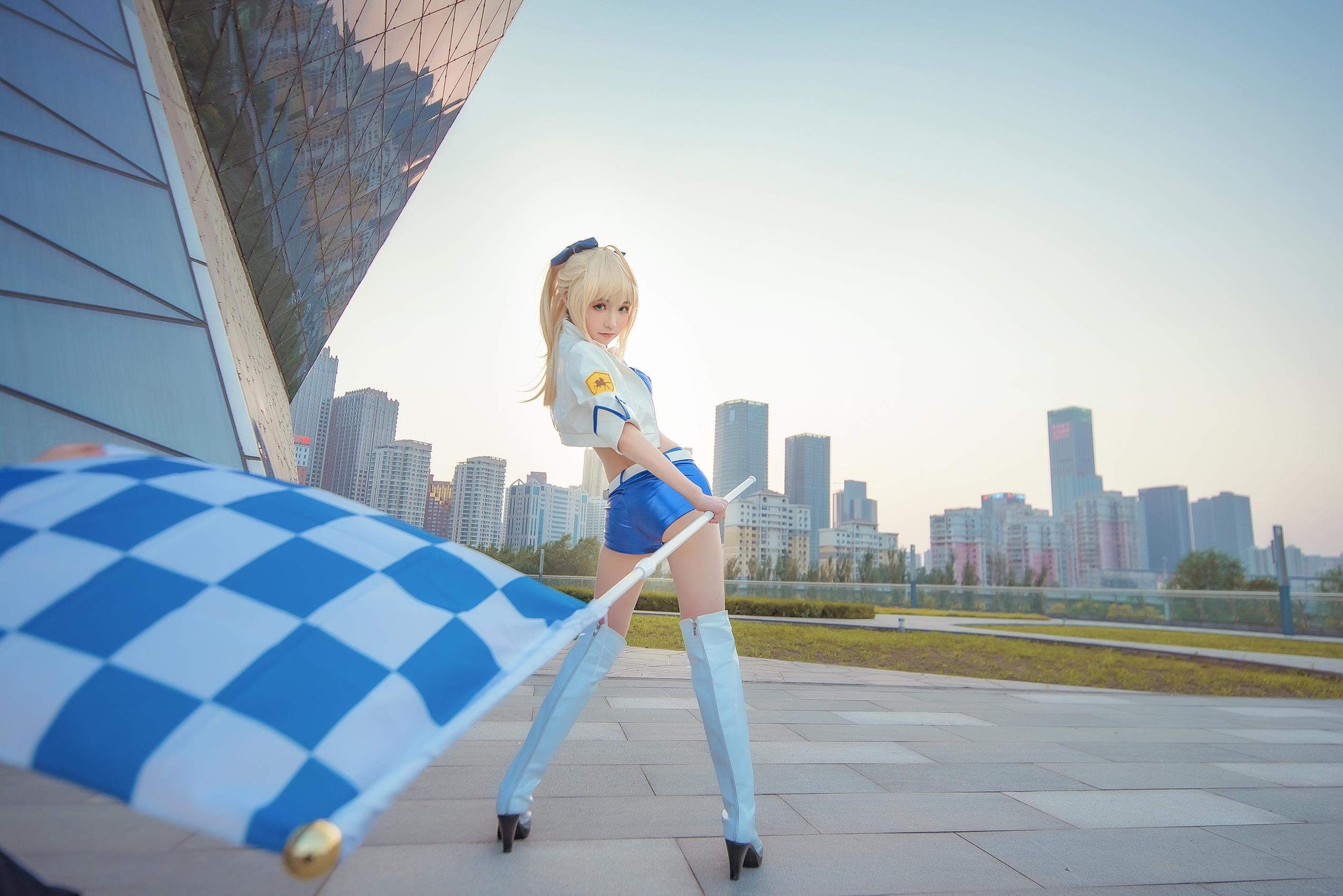 图片[12]-这个泡泡就是逊啦 – 阿尔托莉雅赛车服[13P] – 速更版-美库