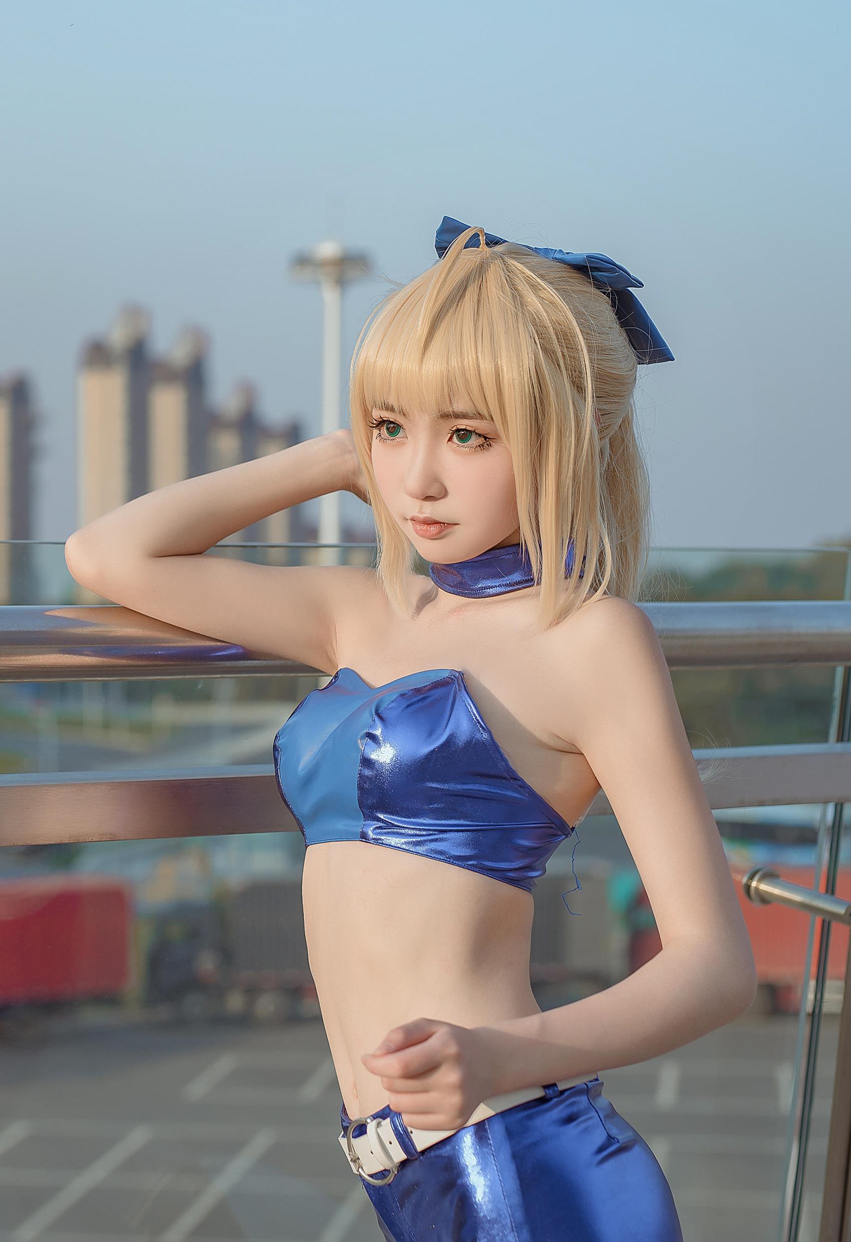 图片[13]-这个泡泡就是逊啦 – 阿尔托莉雅赛车服[13P] – 速更版-美库