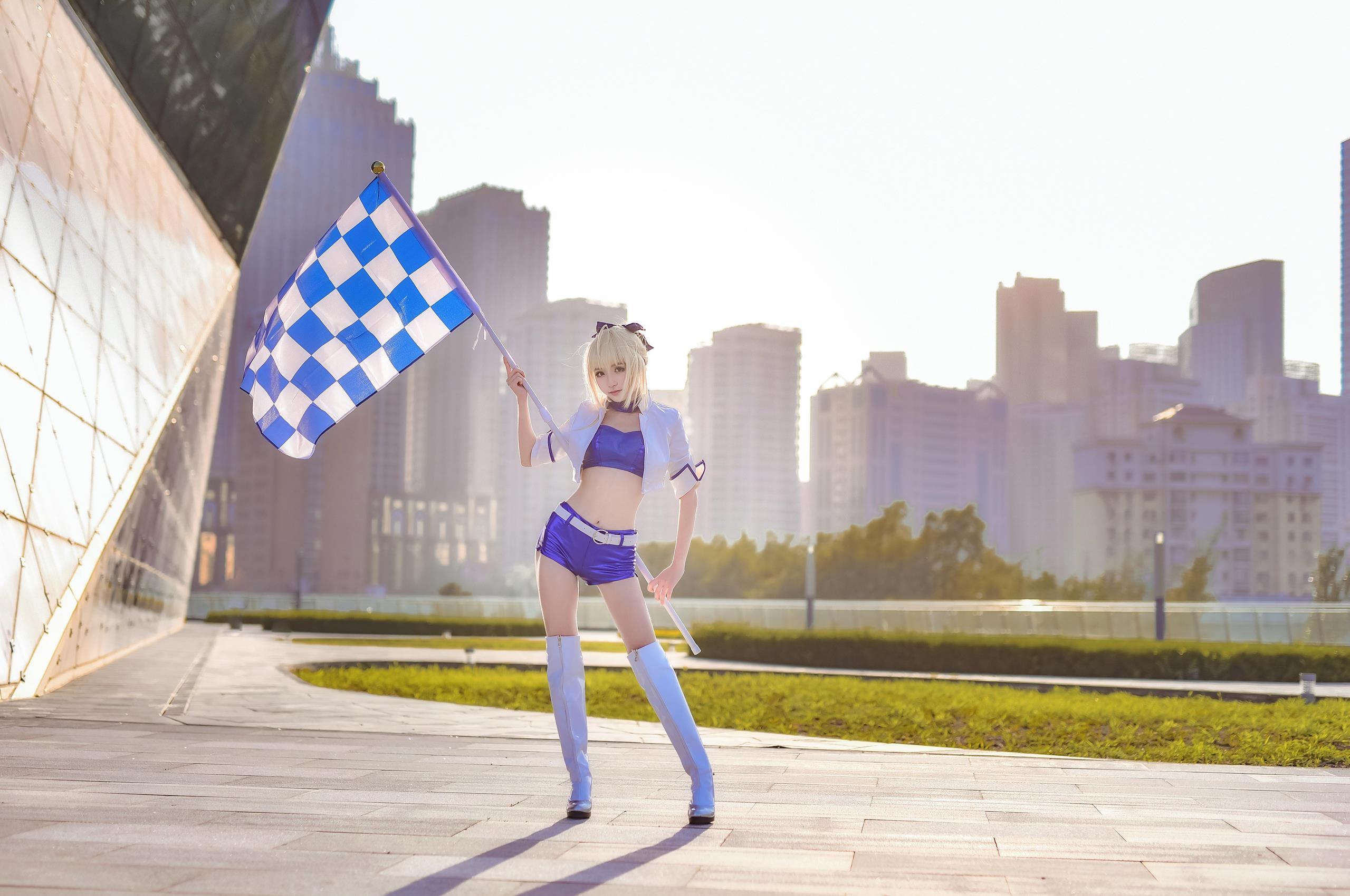 图片[14]-这个泡泡就是逊啦 – 阿尔托莉雅赛车服[13P] – 速更版-美库