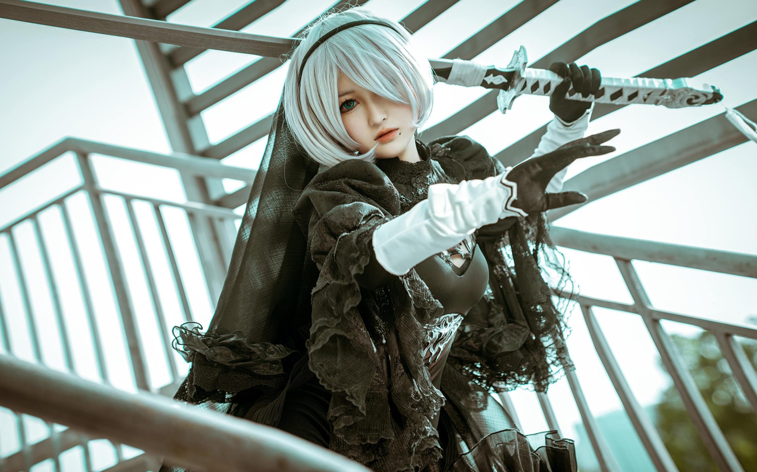 图片[10]-喵喵的喵吖 – 尼尔机械纪元 2B[12P] – 速更版-美库