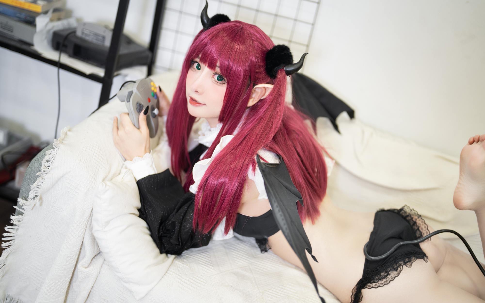 图片[14]-紫氯氯 – 利兹小恶魔[15P] – 速更版-美库